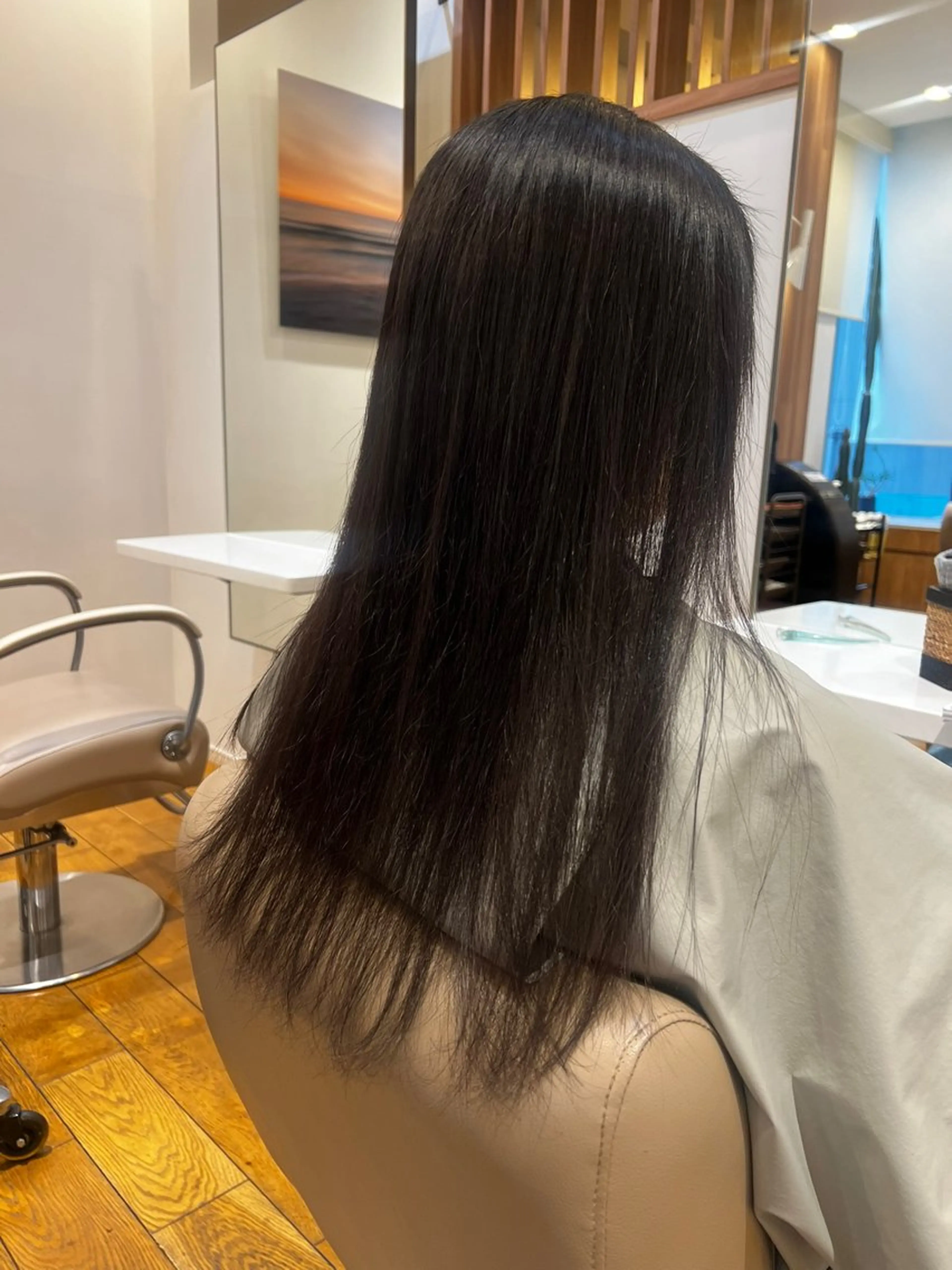 ショート 縮毛矯正 トーンアップ🦢 ユメのヘアスタイル