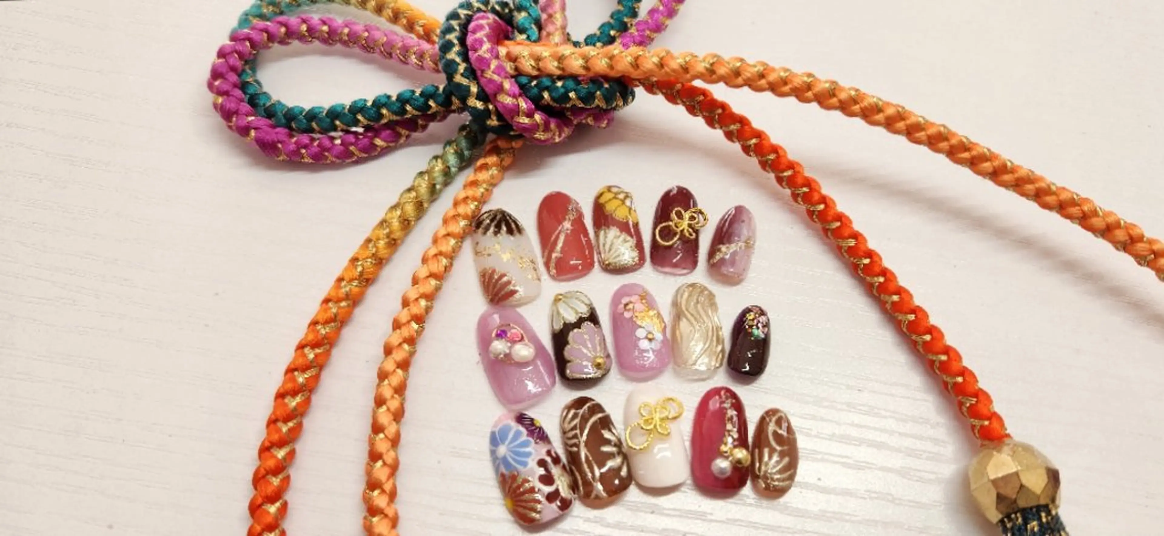 ネイル アートネイル 成人式 Micky nail chikushinoのネイルデザイン