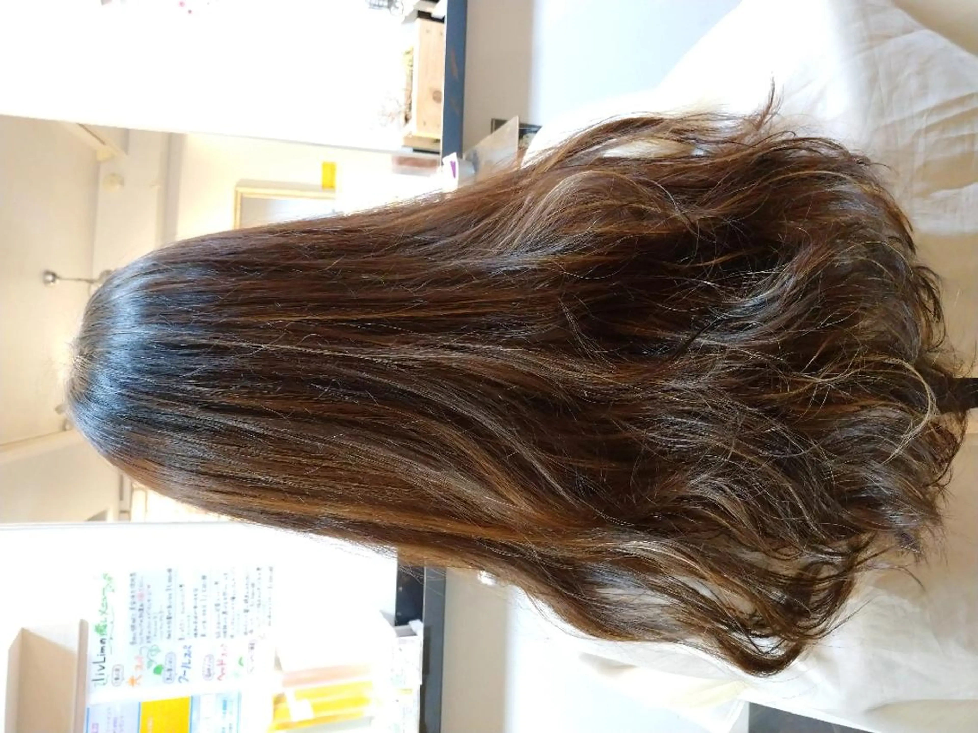 パーマ ロング デジタルパーマ youres  hair  髪質改善トリートメント&ヘッドスパ新宿三丁目店所属・髪質改善 芝井千晶のヘアスタイル