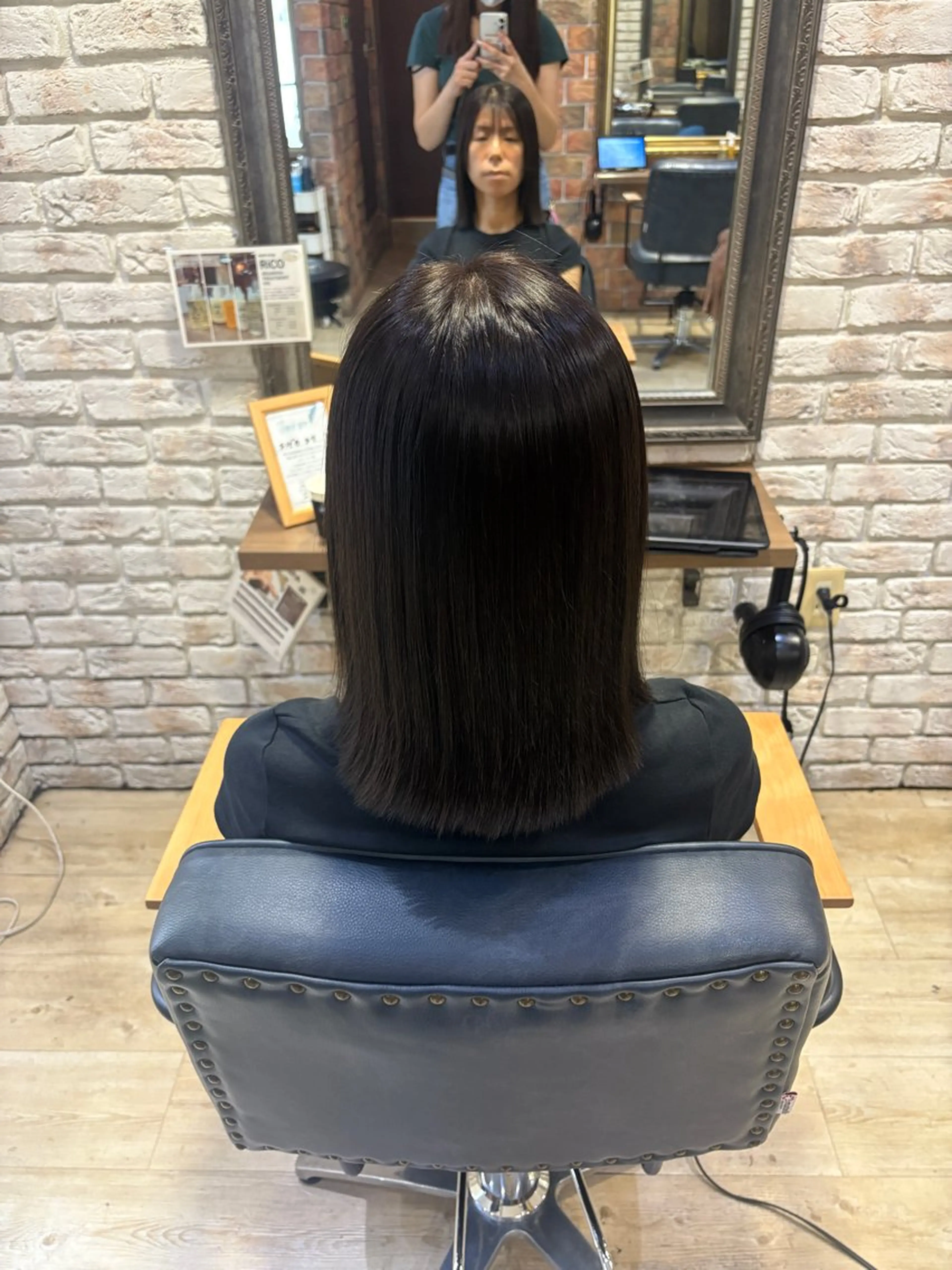セミロング カラー ヘアカラー 🩶RUEDA COCORO🩶のヘアスタイル