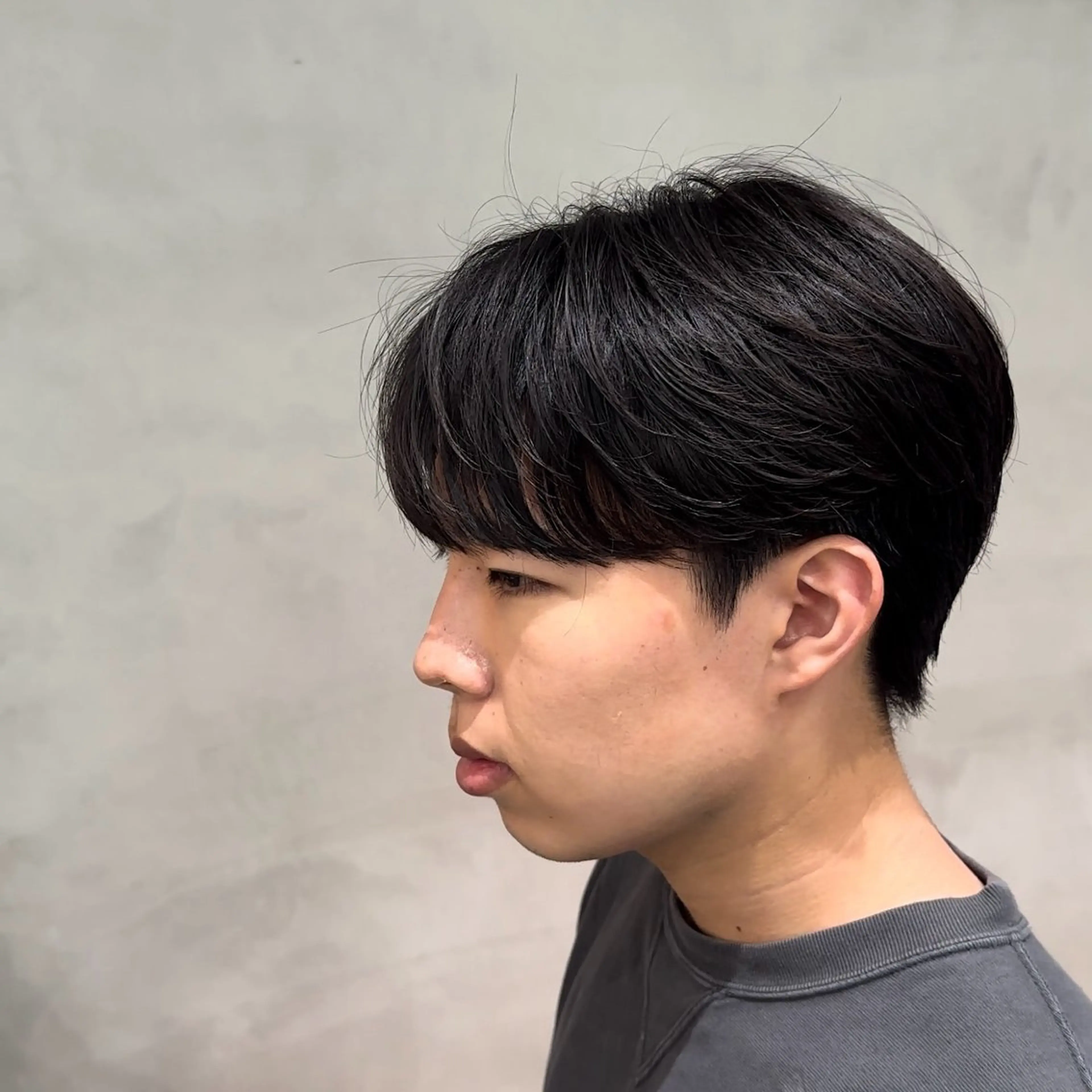 パーマ メンズ カット パーマ トリートメント 当日予約⭕️ fifth渋谷太田のヘアスタイル