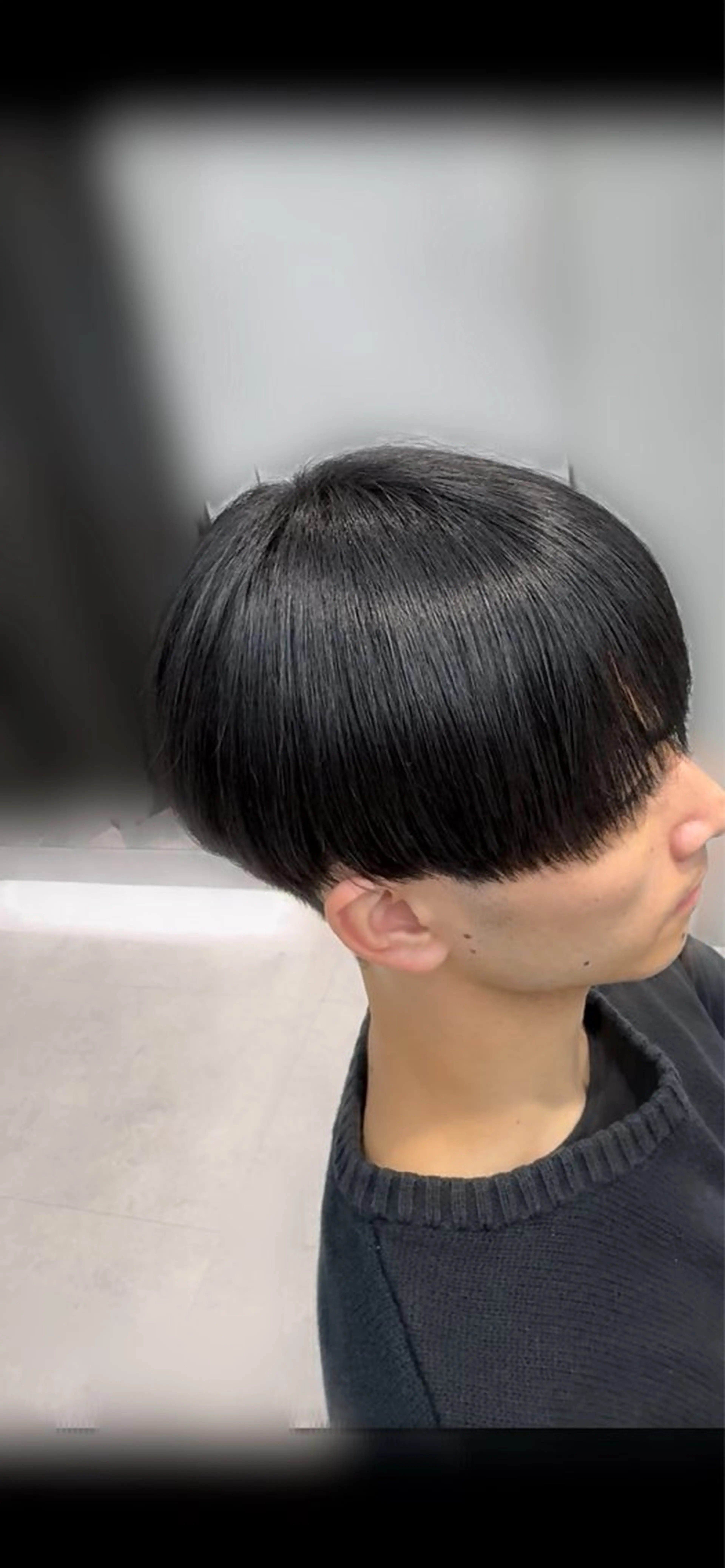 ショート メンズ マッシュ 縮毛矯正 カット 縮毛矯正 REEED所属・メンズカット 中村颯汰のヘアスタイル