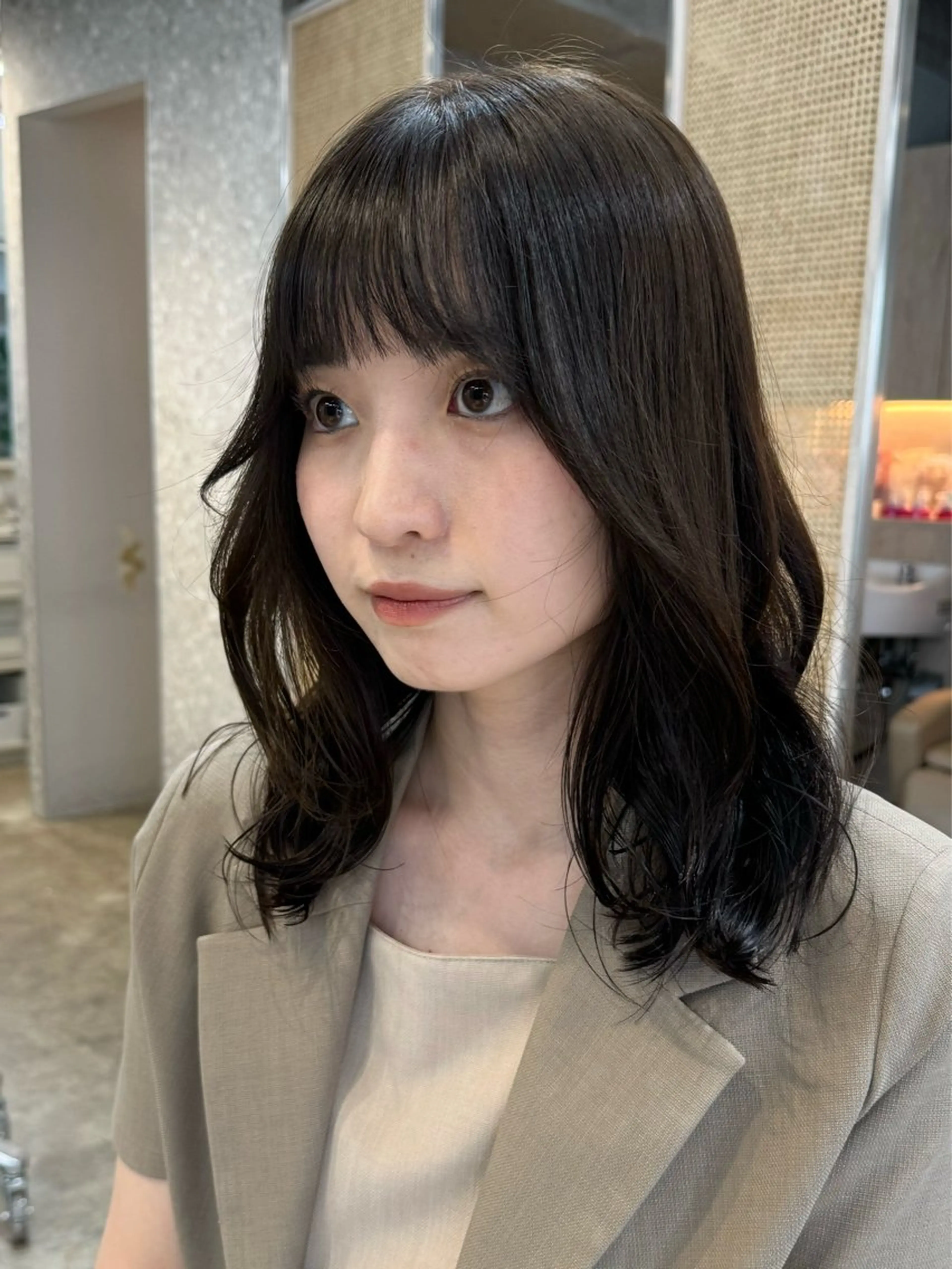 カラー ミルクティーベージュ /ユーナ❤️のヘアスタイル