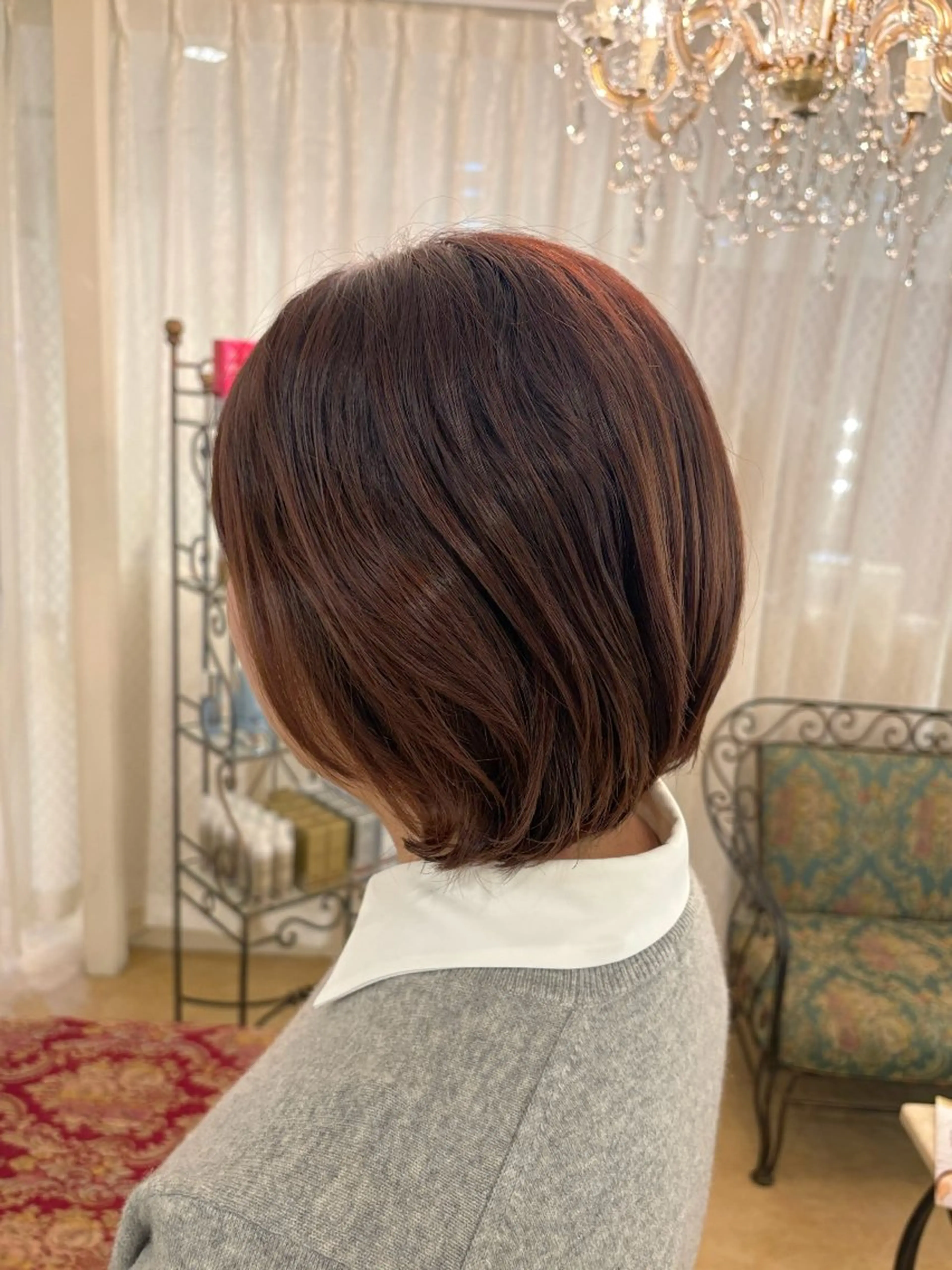 ミディアム ヘアカラー 瀧澤 一真のヘアスタイル