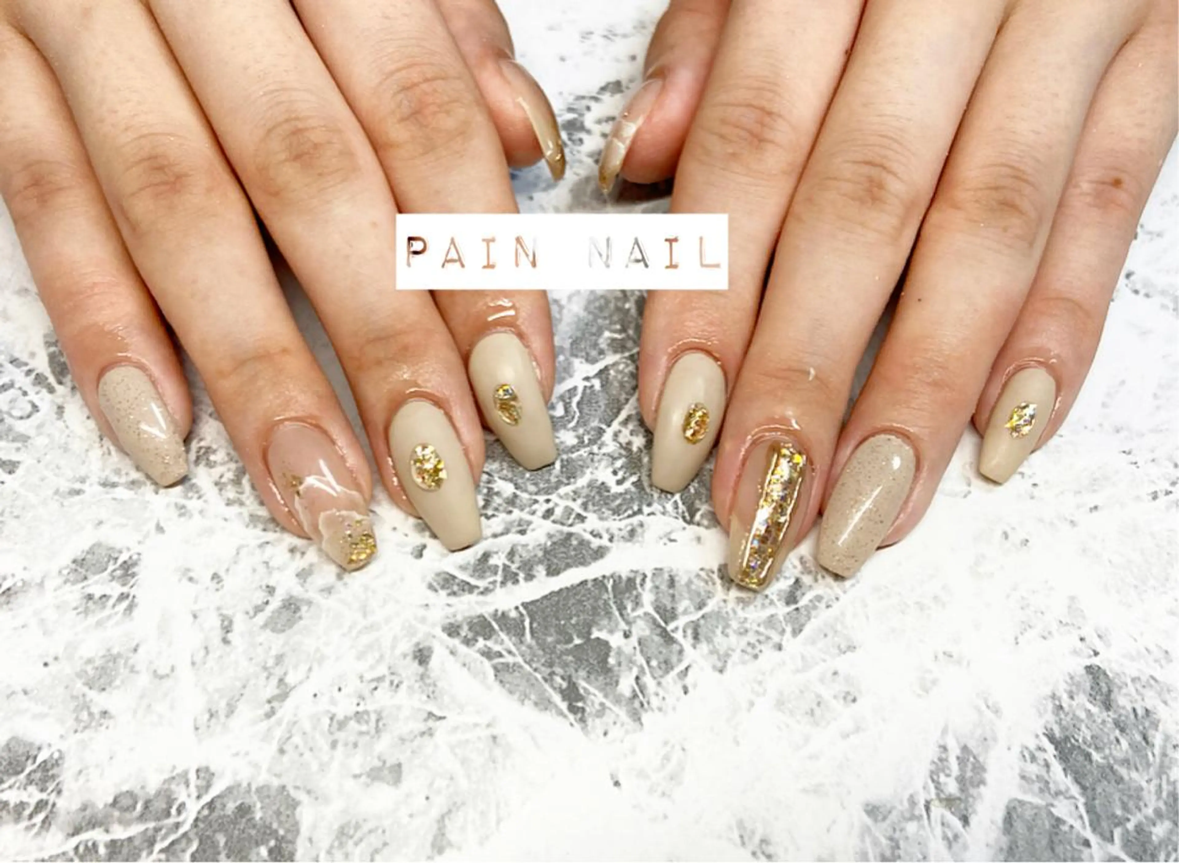 ネイル 持ち込み ハンドネイル P. nailのネイルデザイン