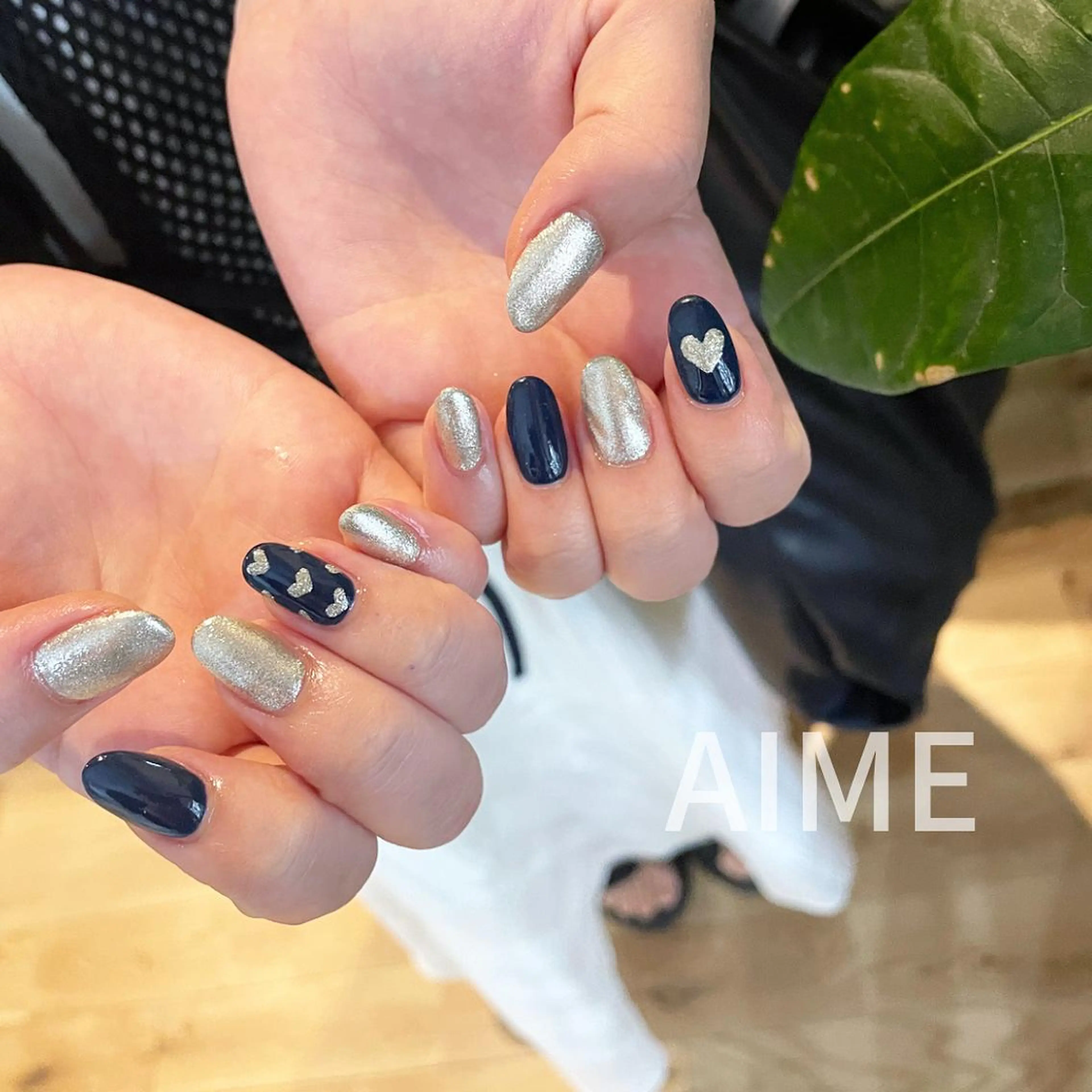 ネイル アートネイル ハンドネイル AIME （momo）のネイルデザイン