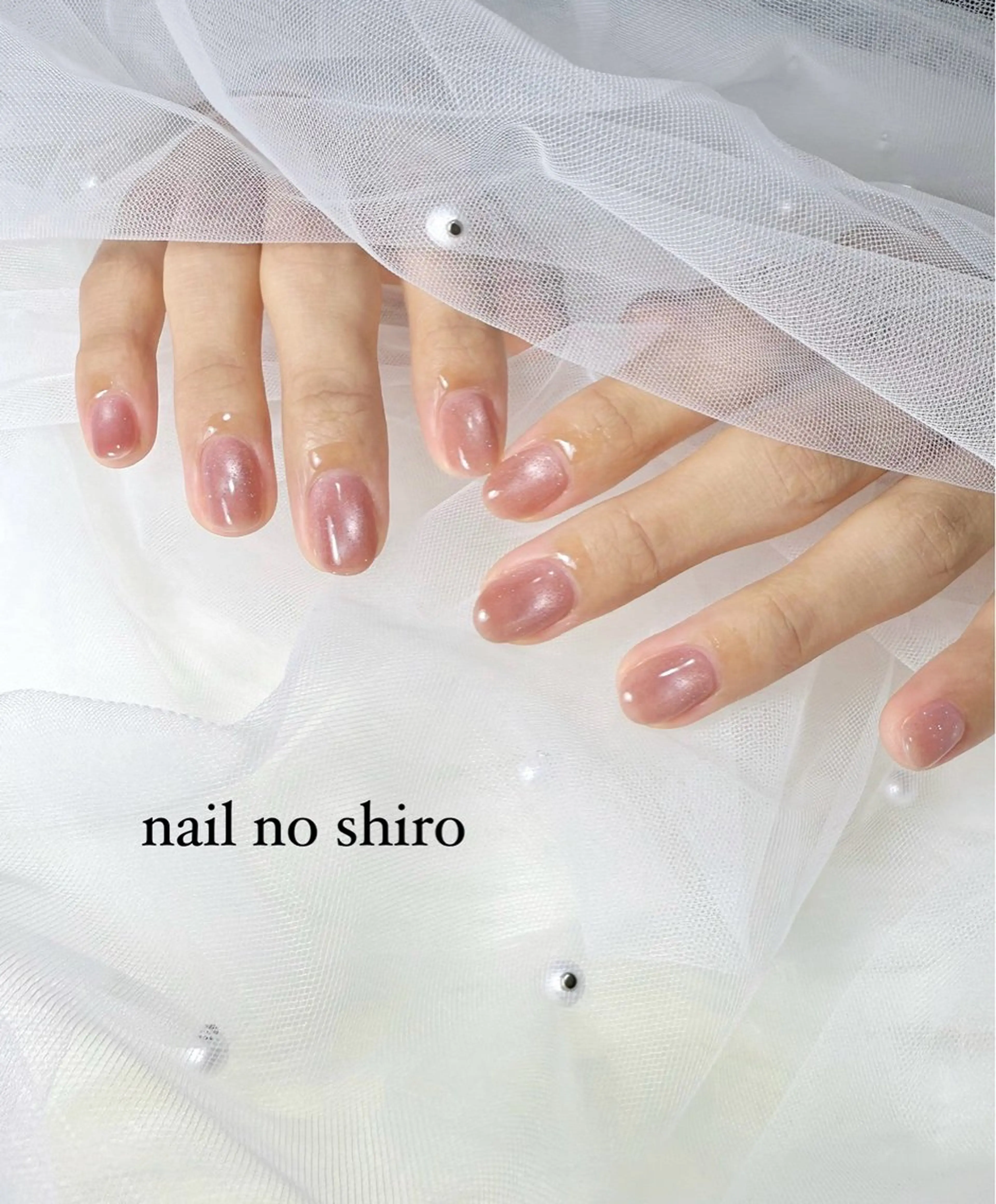 ネイル 氷ネイル・うるうるネイル マグネットネイル ハンドネイル nail no shiro/耳つぼのその他イメージ