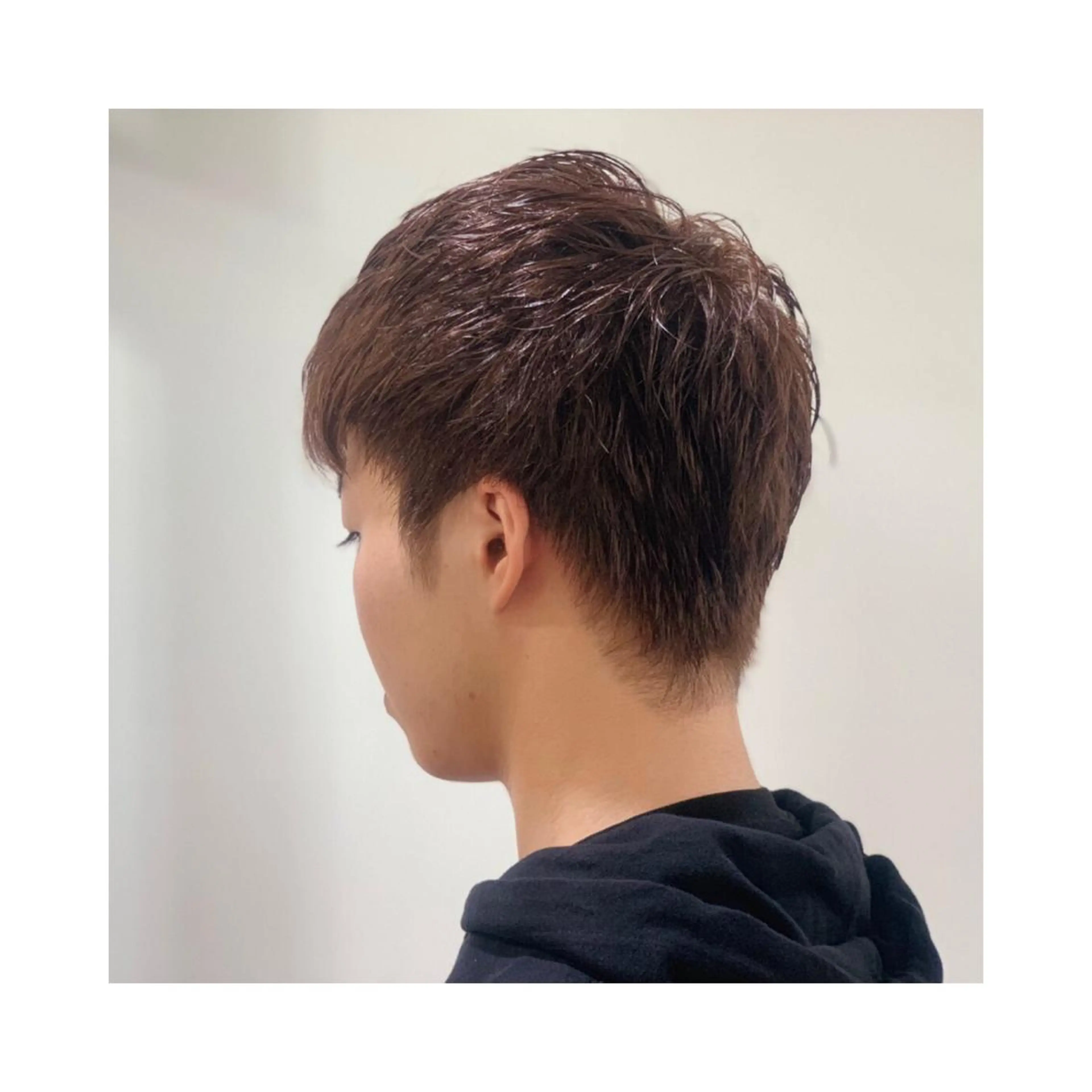 ショート カラー メンズ まちだ ひとみのヘアスタイル