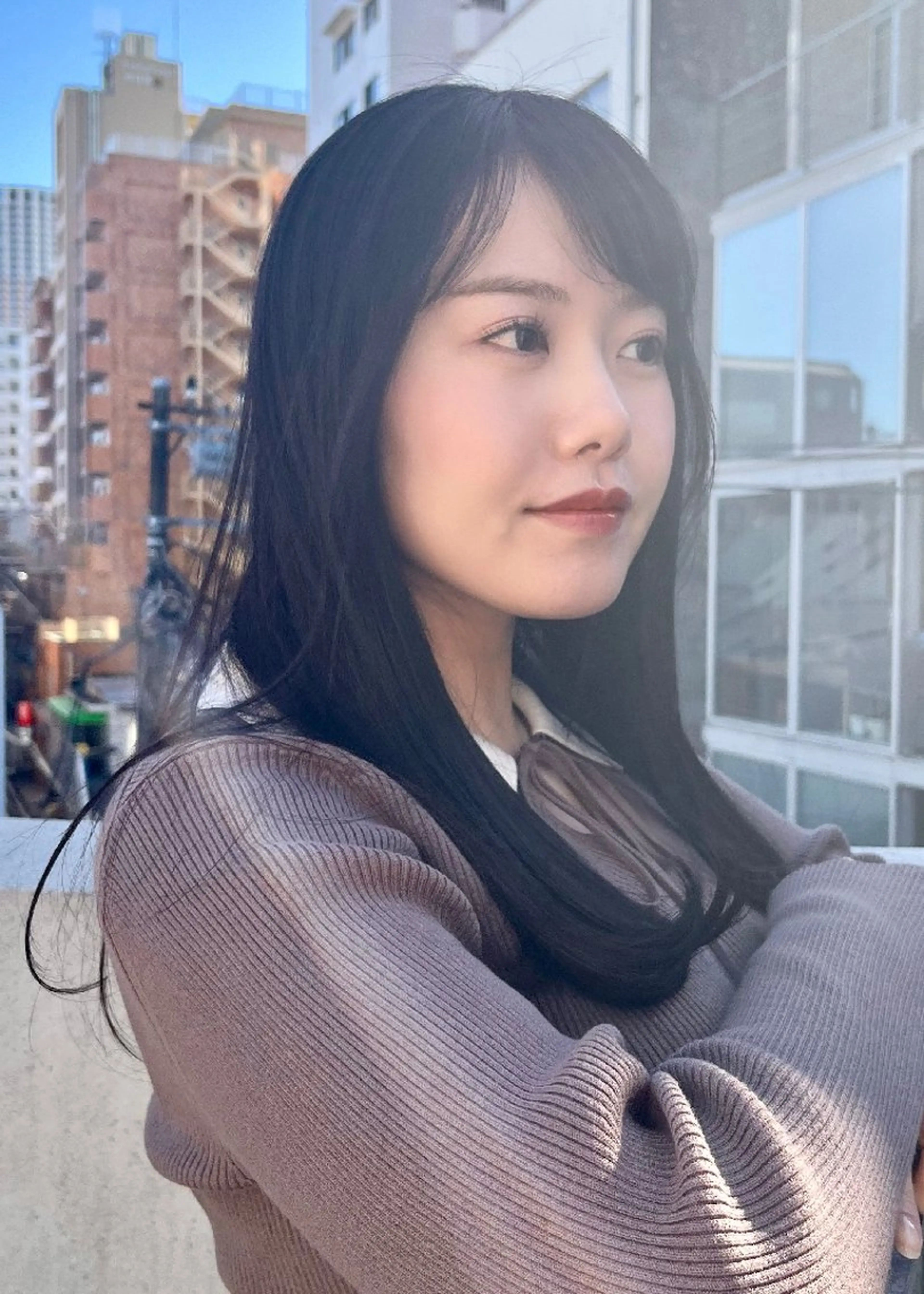 セミロング カット ヘアカラー davin中目黒 KATOのヘアスタイル