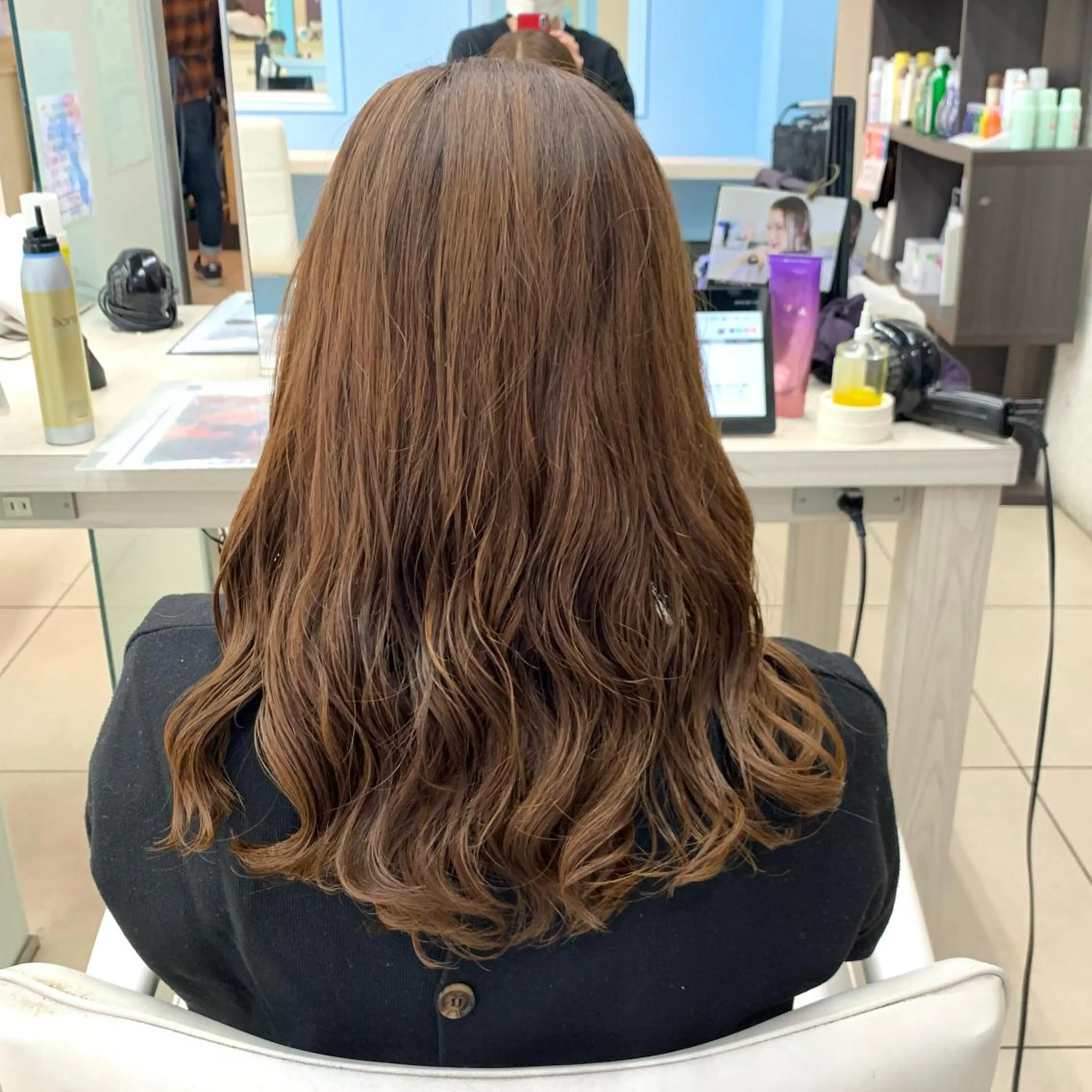 ロング パーマ ウィチ所属・縮毛矯正と髪質改善 ⭐️桐生翼のヘアスタイル