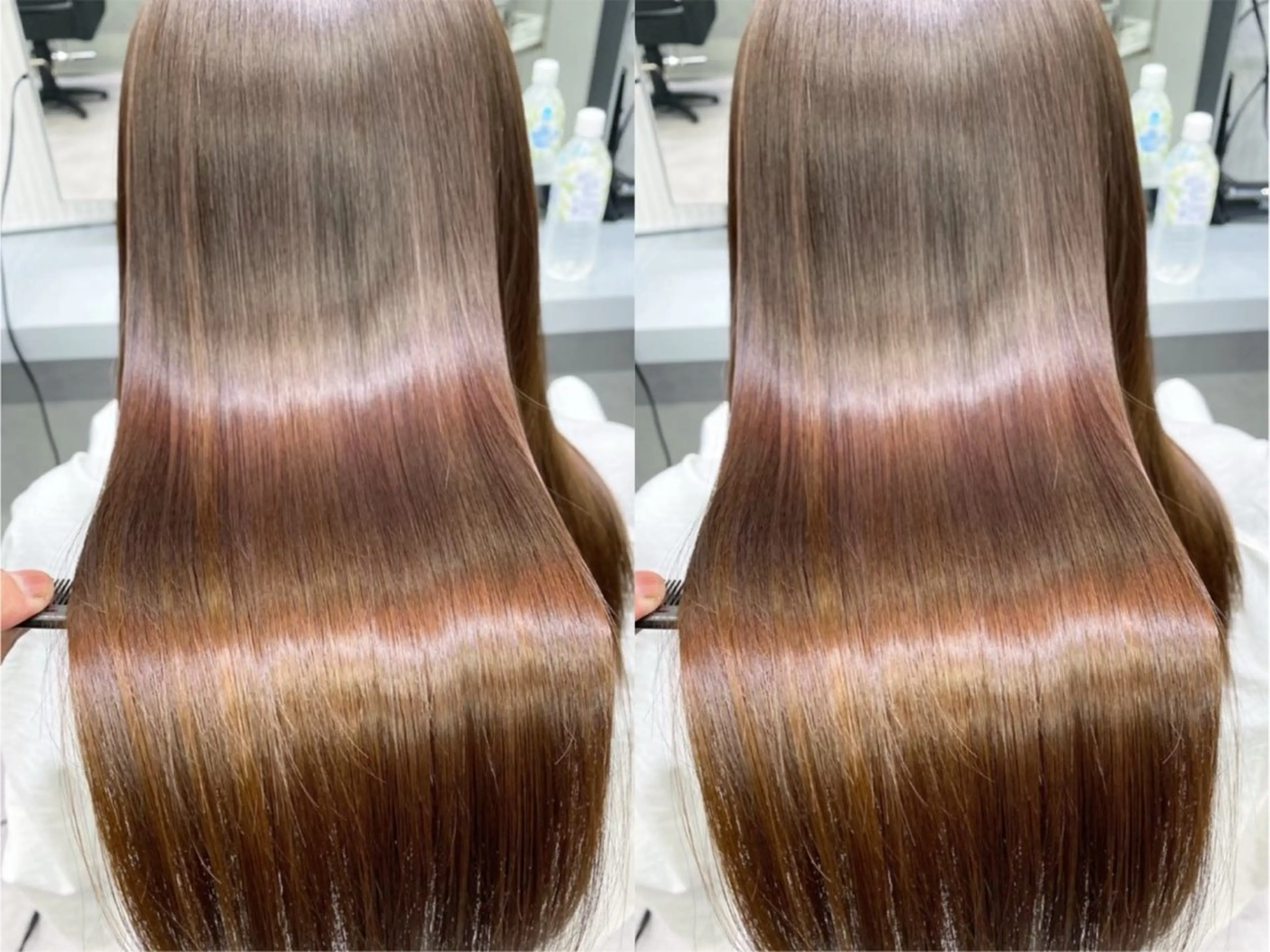 セミロング カラー ヘアアレンジ ブラウンカラー 透明感カラー ダークブラウン 東京🌈菊池 湧輝🫧表参道/渋谷のヘアスタイル