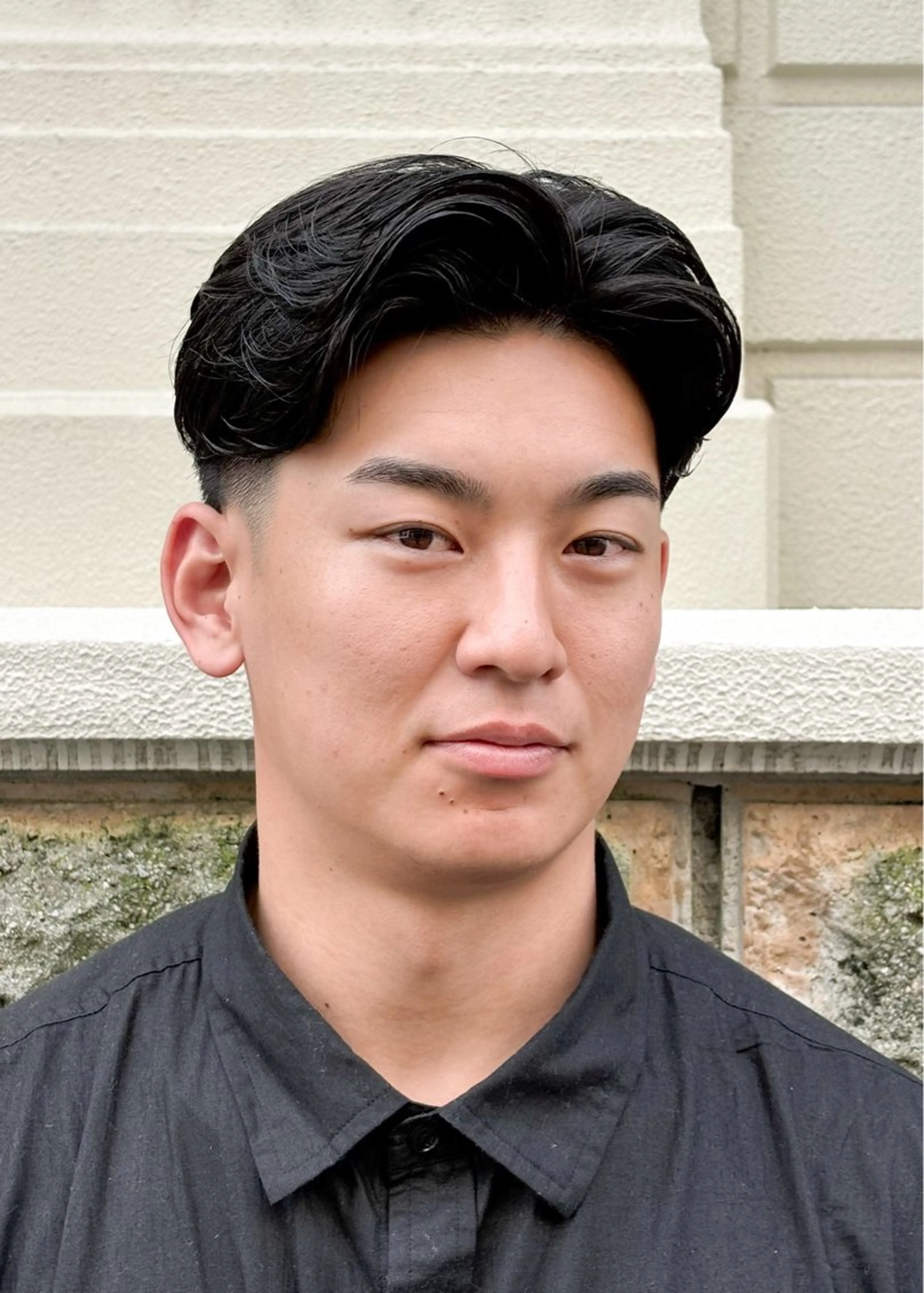 ショート パーマ メンズ メンズパーマ ニュアンスパーマ カット パーマ DAD　BARBERSHOP所属・三宮メンズカット ヨシイッキのヘアスタイル