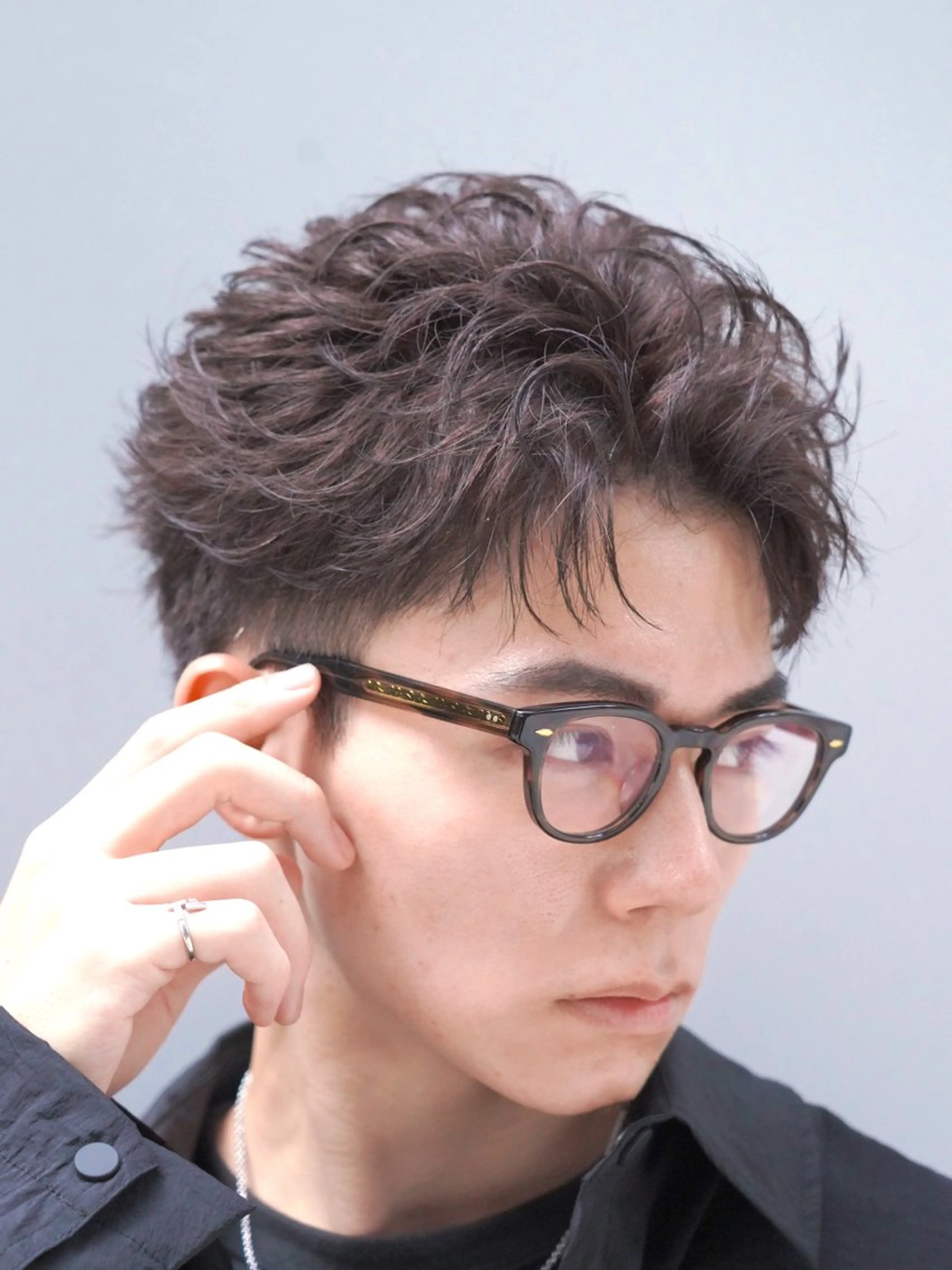 ショート パーマ メンズ カット パーマ トリートメント ヘアセット 新規のお客様のみ fifth前比嘉💥のヘアスタイル