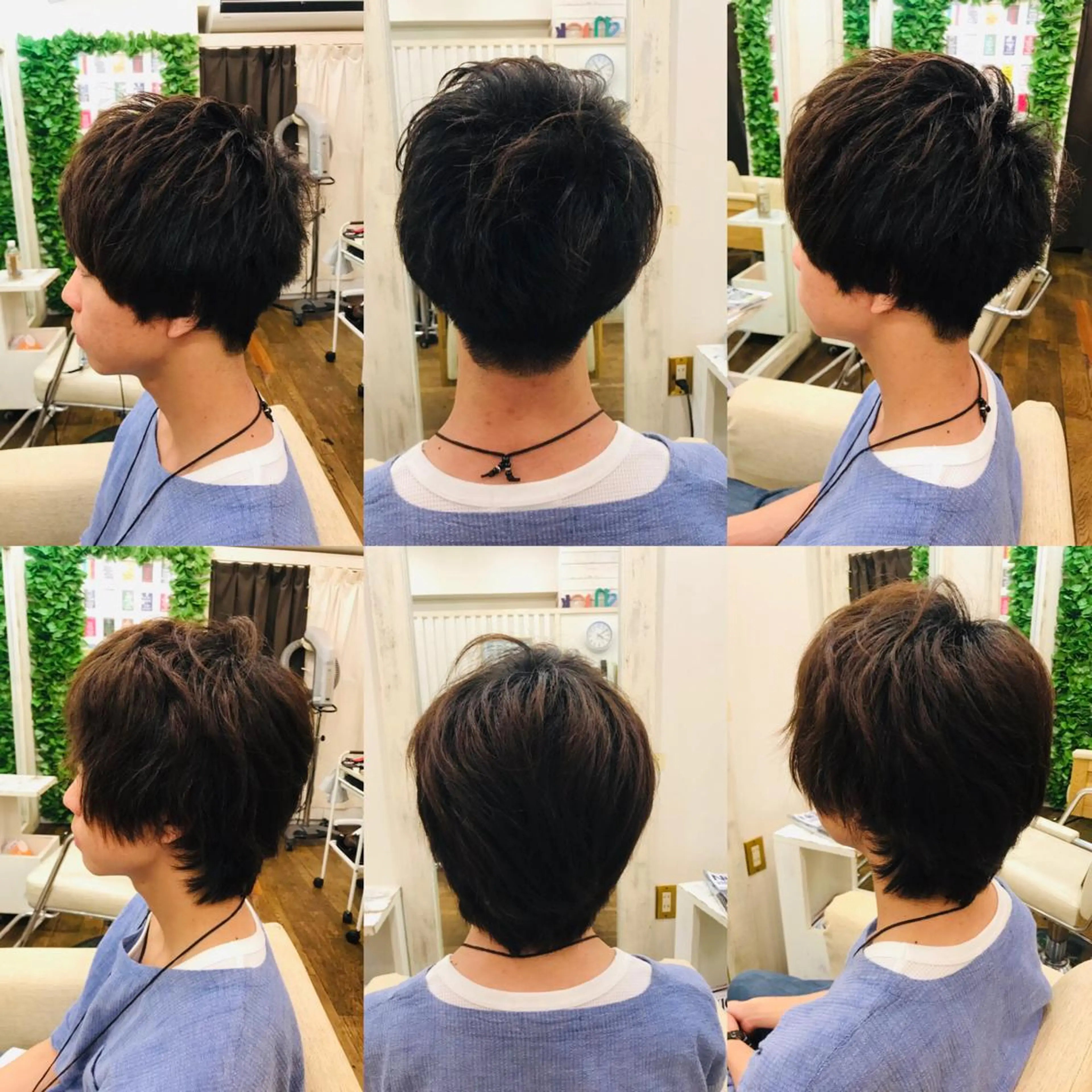 ショート メンズ マッシュ 刈り上げ カット 縮毛矯正 トリートメント 〒hair snick （ヘアースニック）所属・吉原 頌平のヘアスタイル