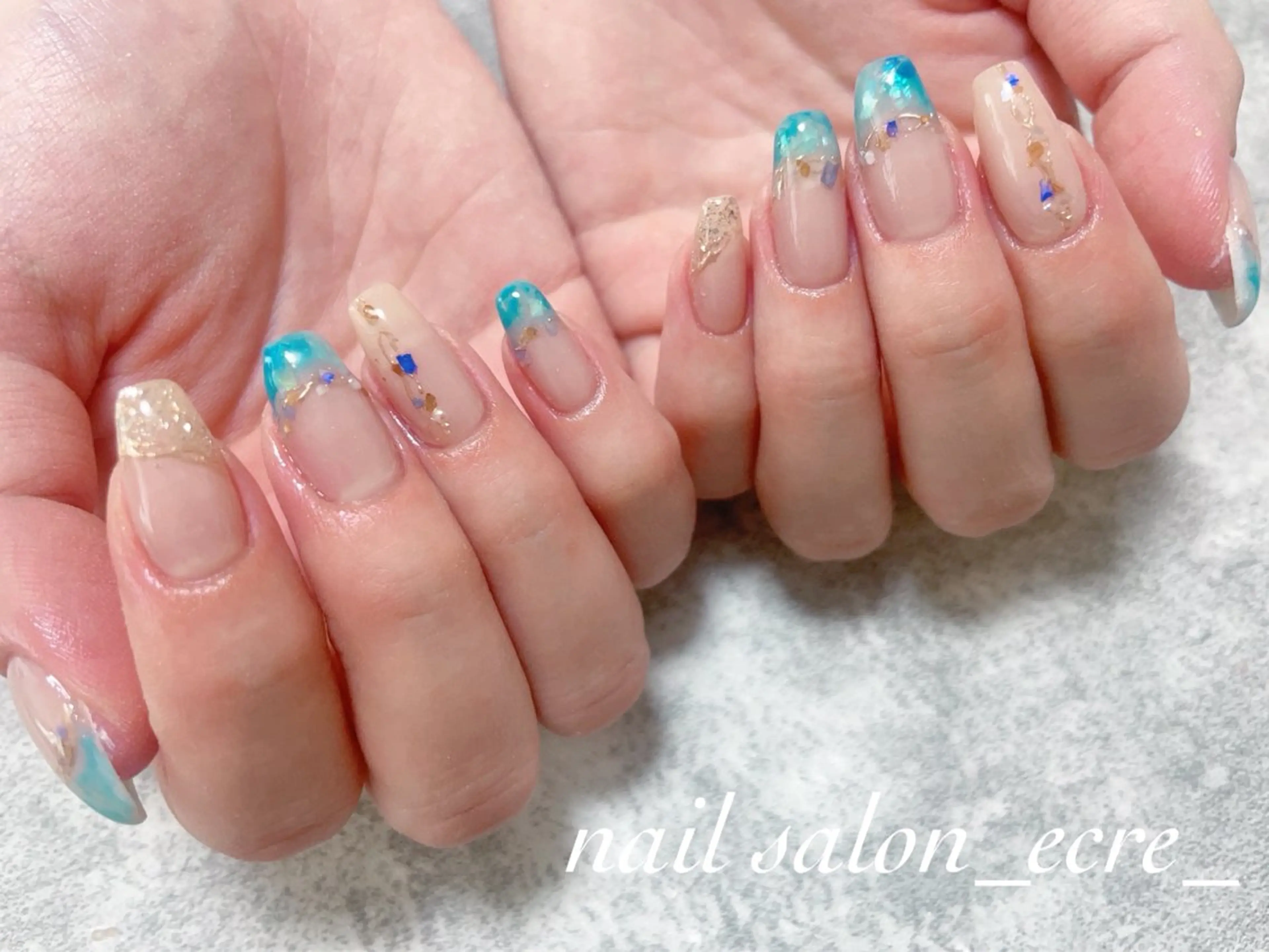 ネイル 持ち込み nail salon _ecre_のネイルデザイン