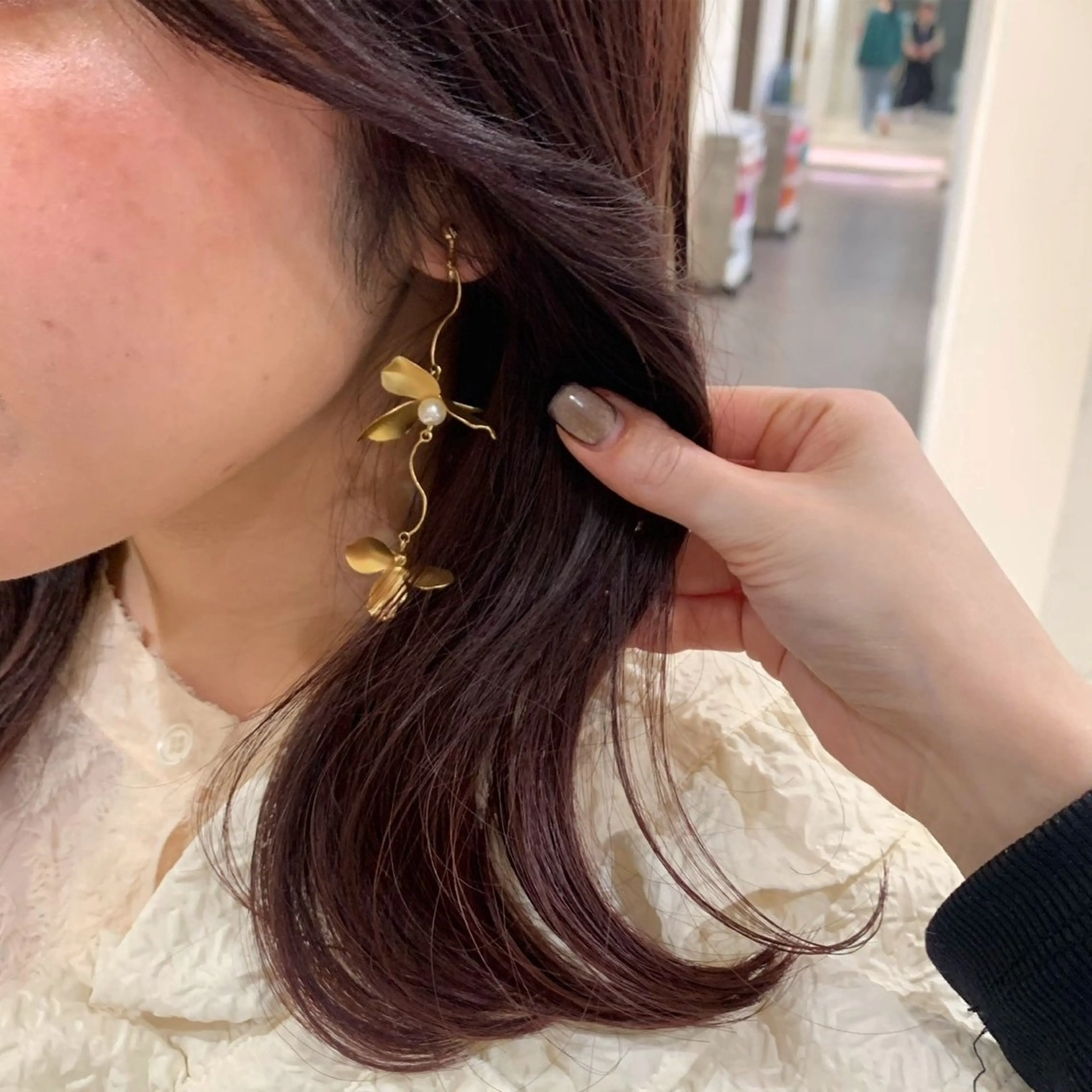 カラー 🎀ハイトーン🎀 🩶艶髪🩶YUNAのヘアスタイル