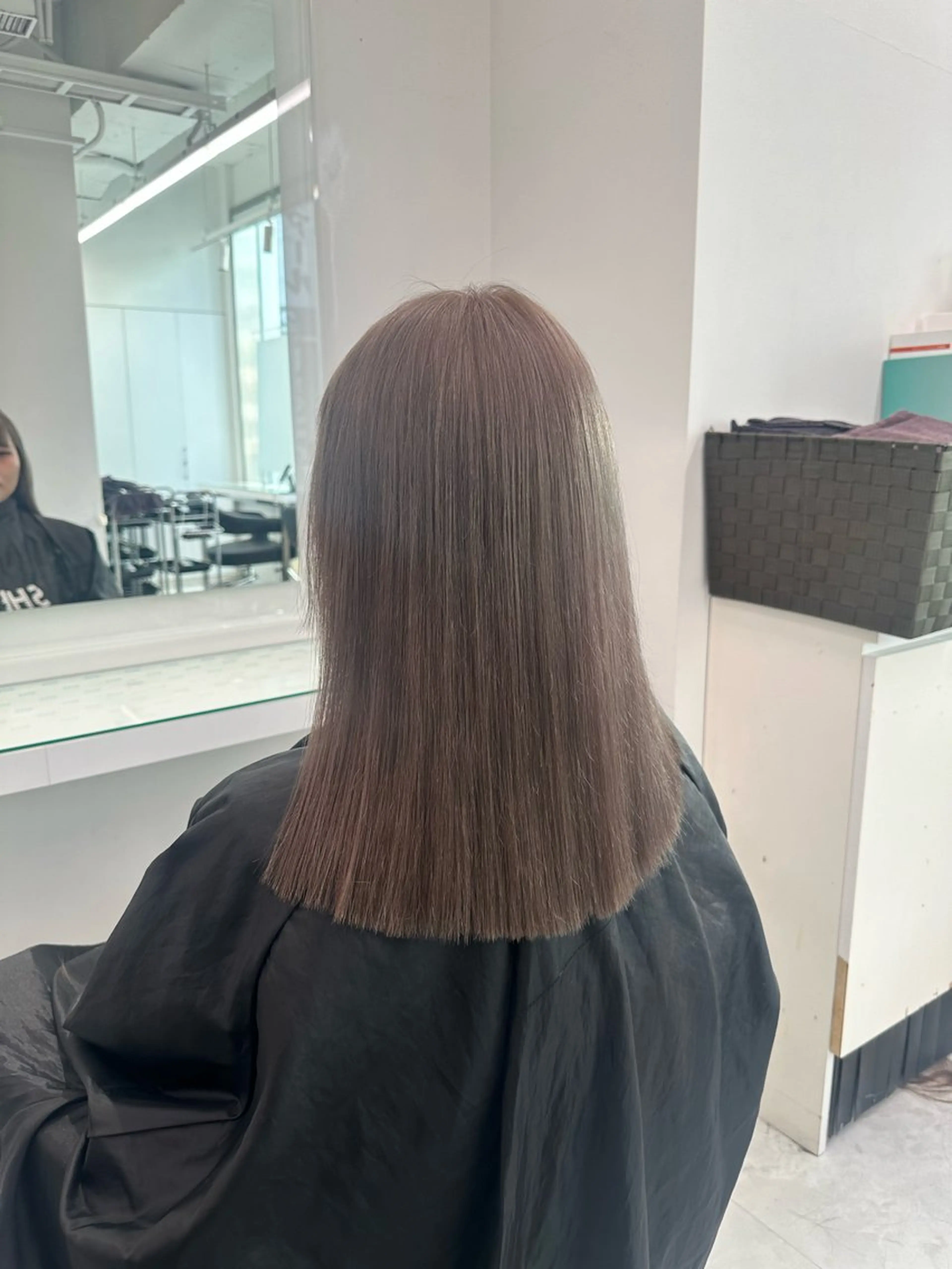 カラー マンツーマン/原宿/ 透明感カラー⭐️のヘアスタイル