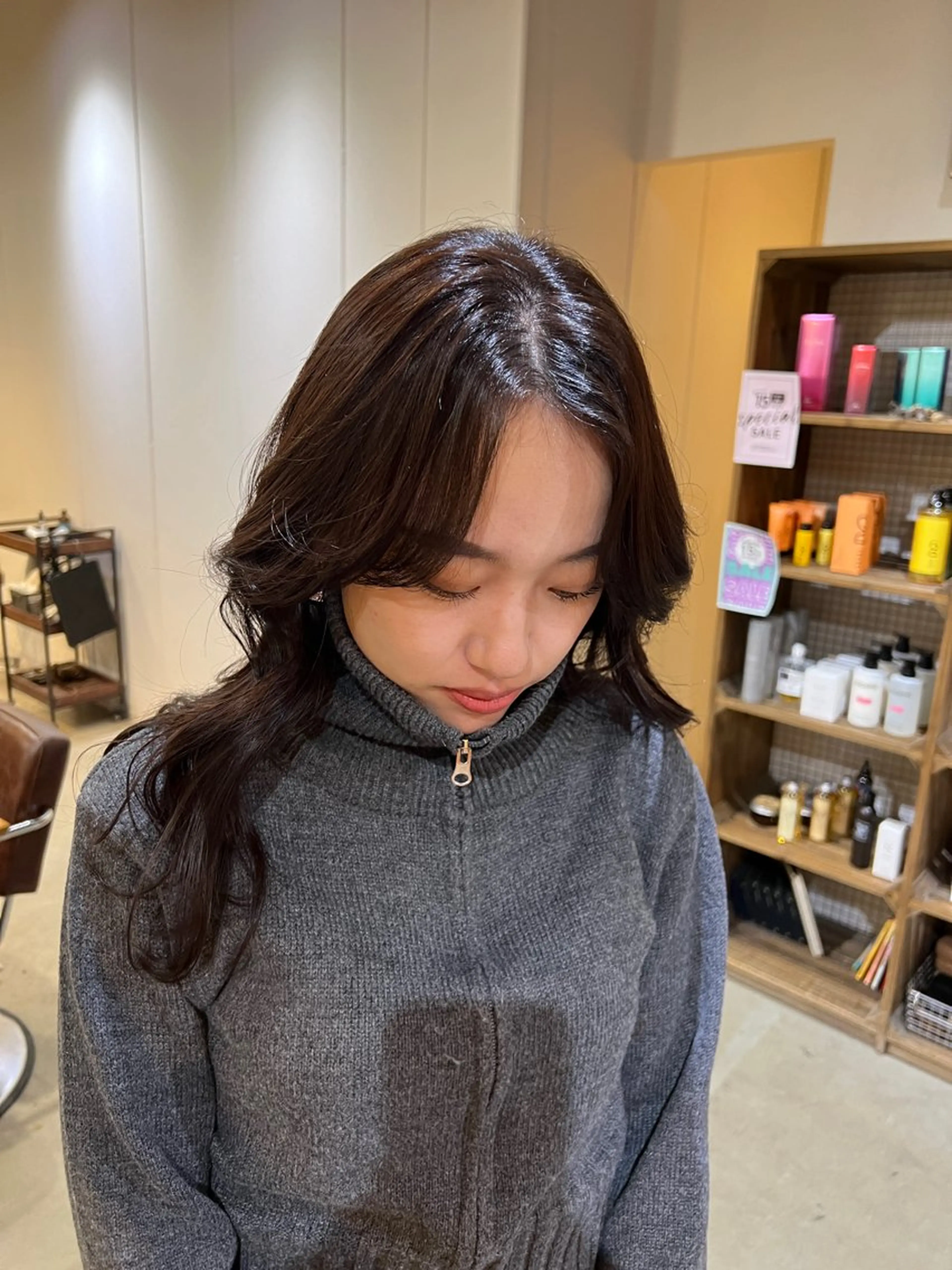 ロング beleefric 🩵黒木芽衣のヘアスタイル