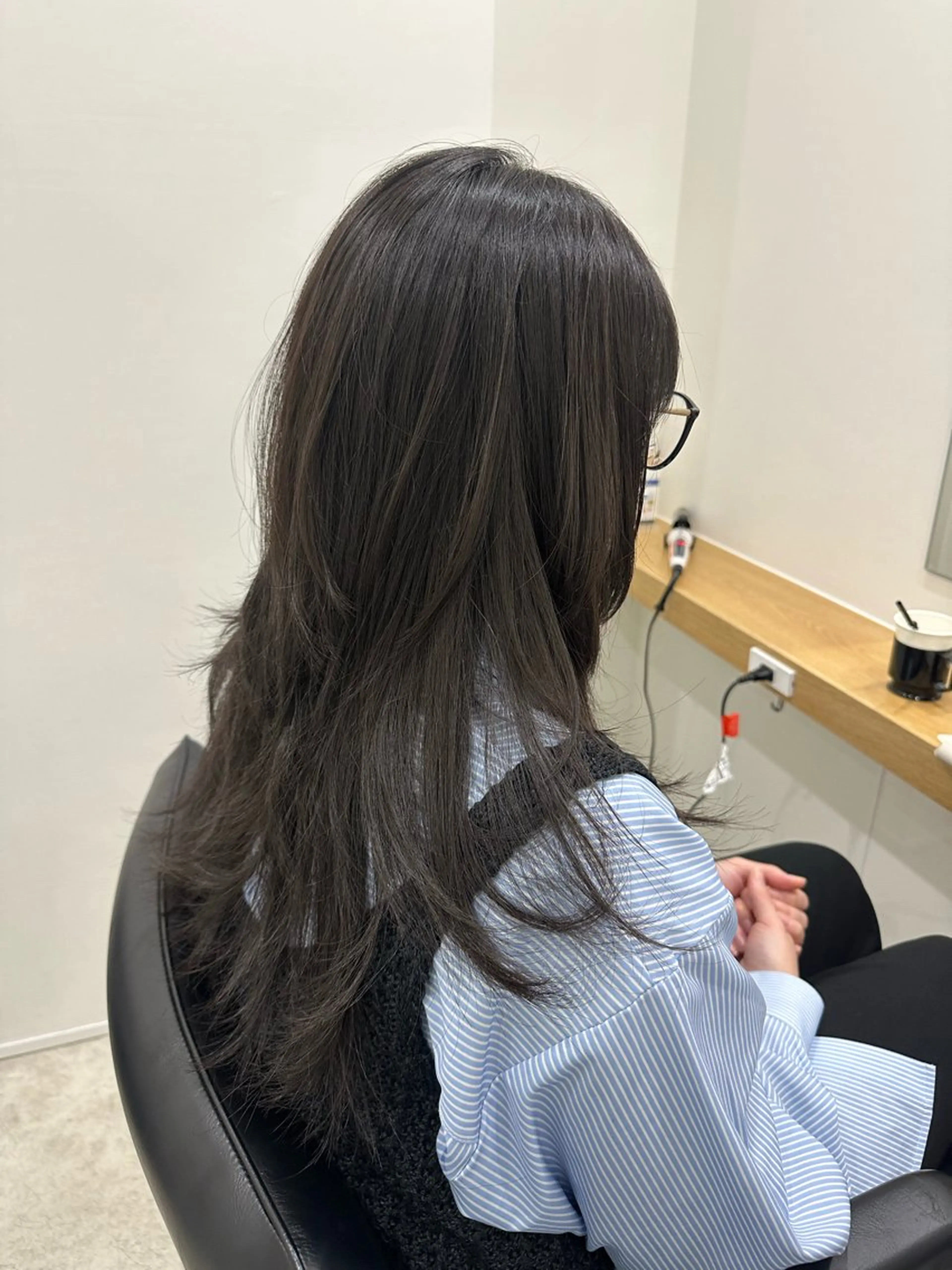 ロング カット トリートメント 海外ヘア/透明感カラ ー🍒nao.のヘアスタイル