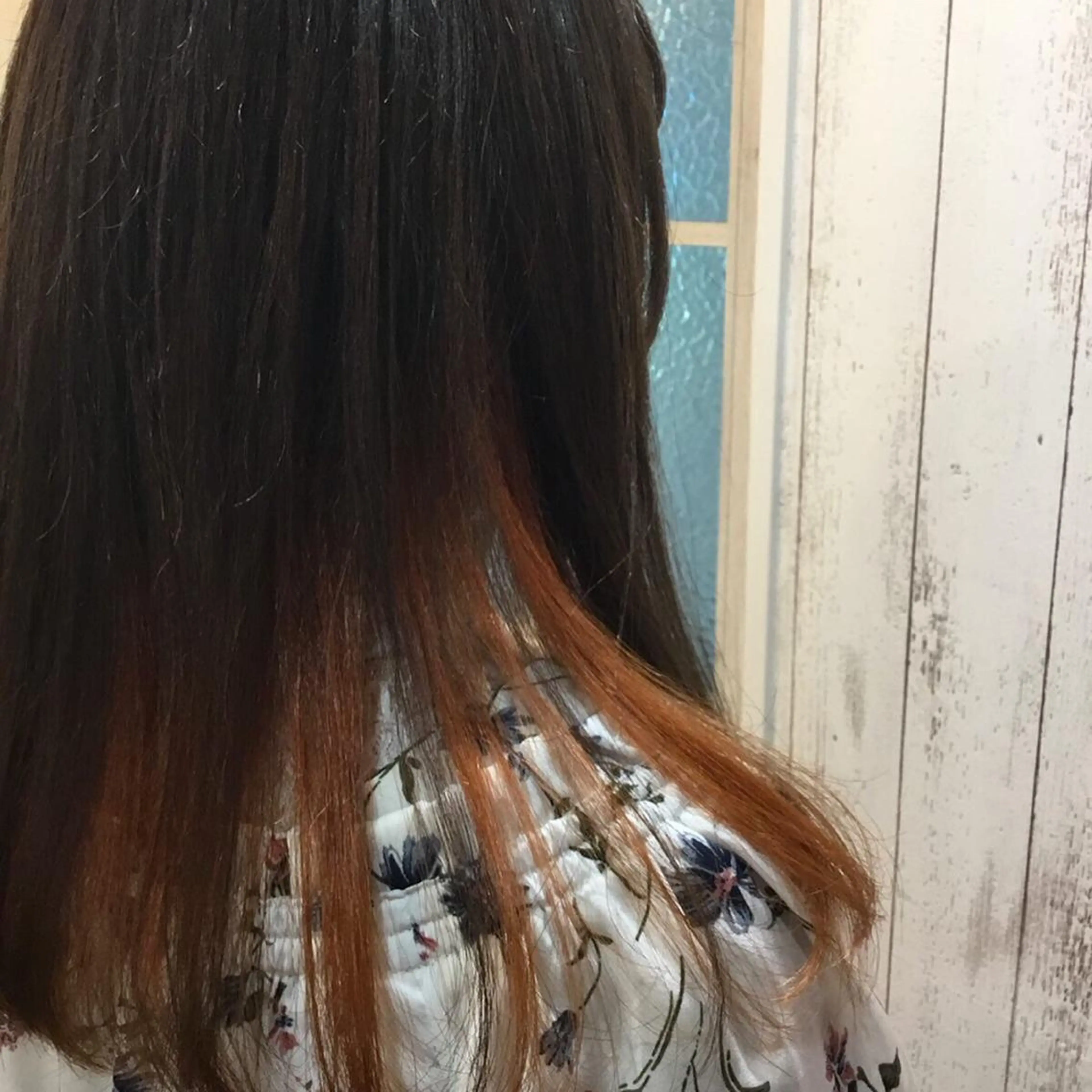 ロング カラー embrace エンブレイスのヘアスタイル