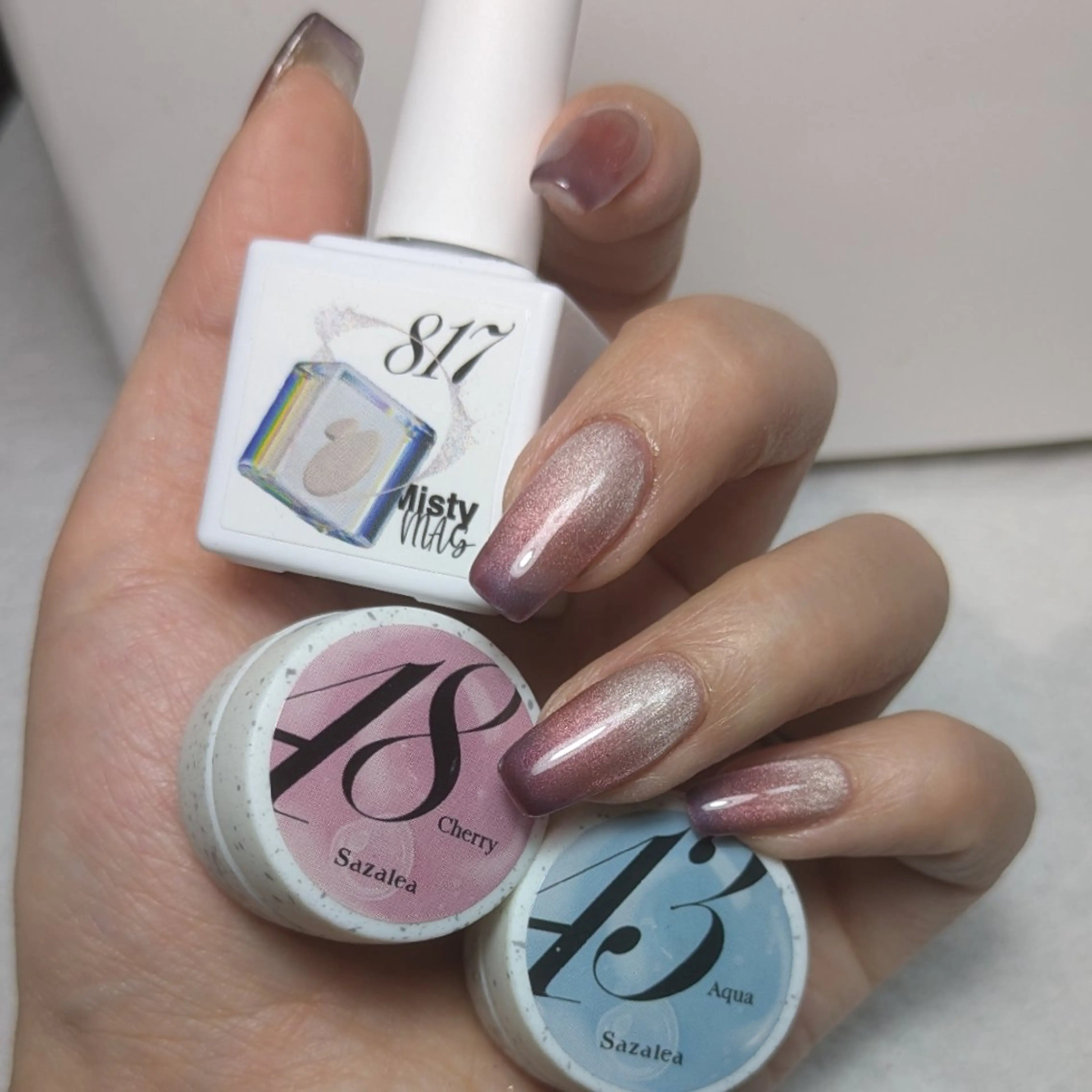 ネイル グラデーション マグネットネイル s nail sakikoのネイルデザイン