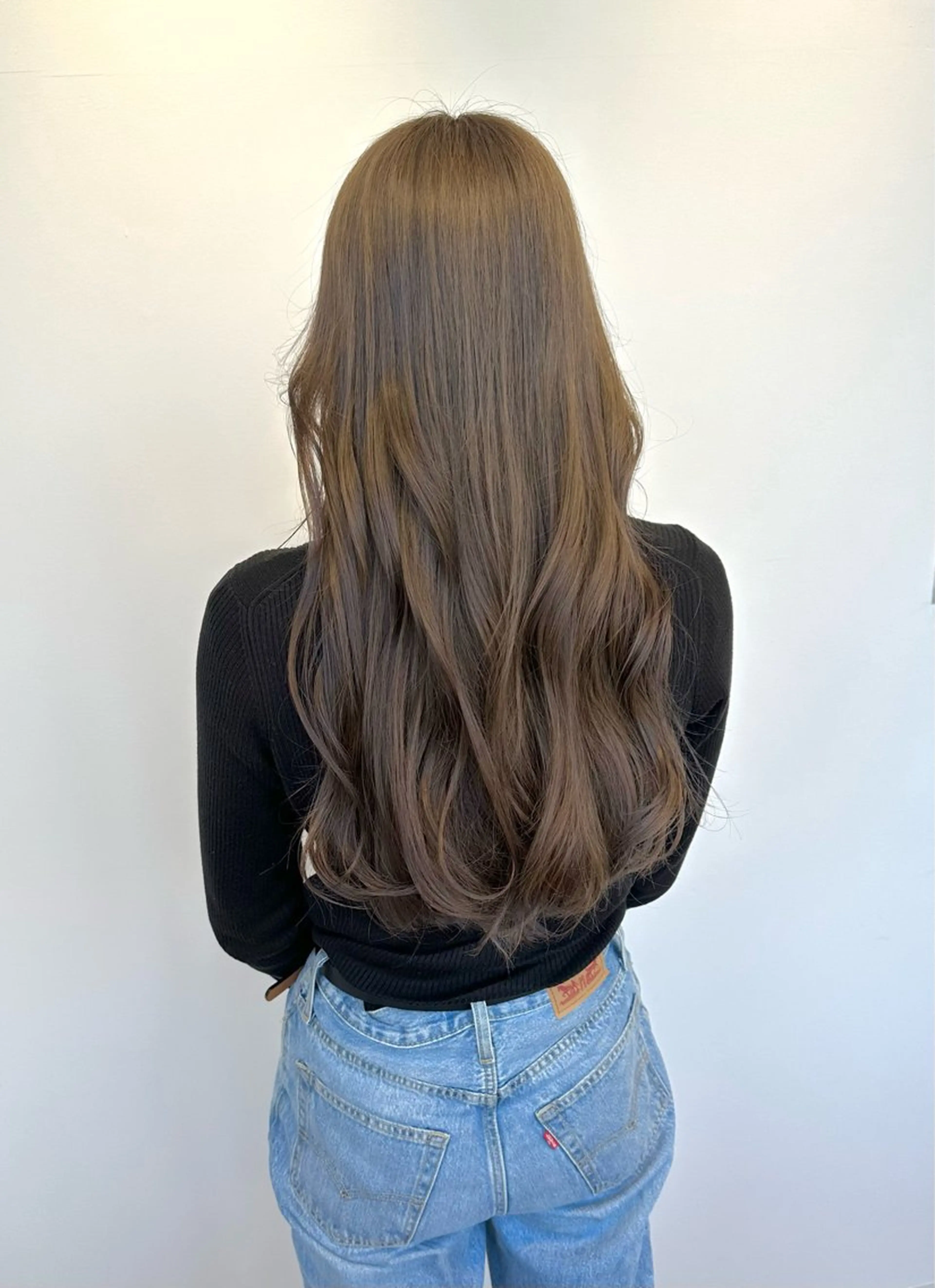 ロング カラー ヘアカラー トリートメント ✨石田 直央/透明感 カラー【店長】✨のヘアスタイル