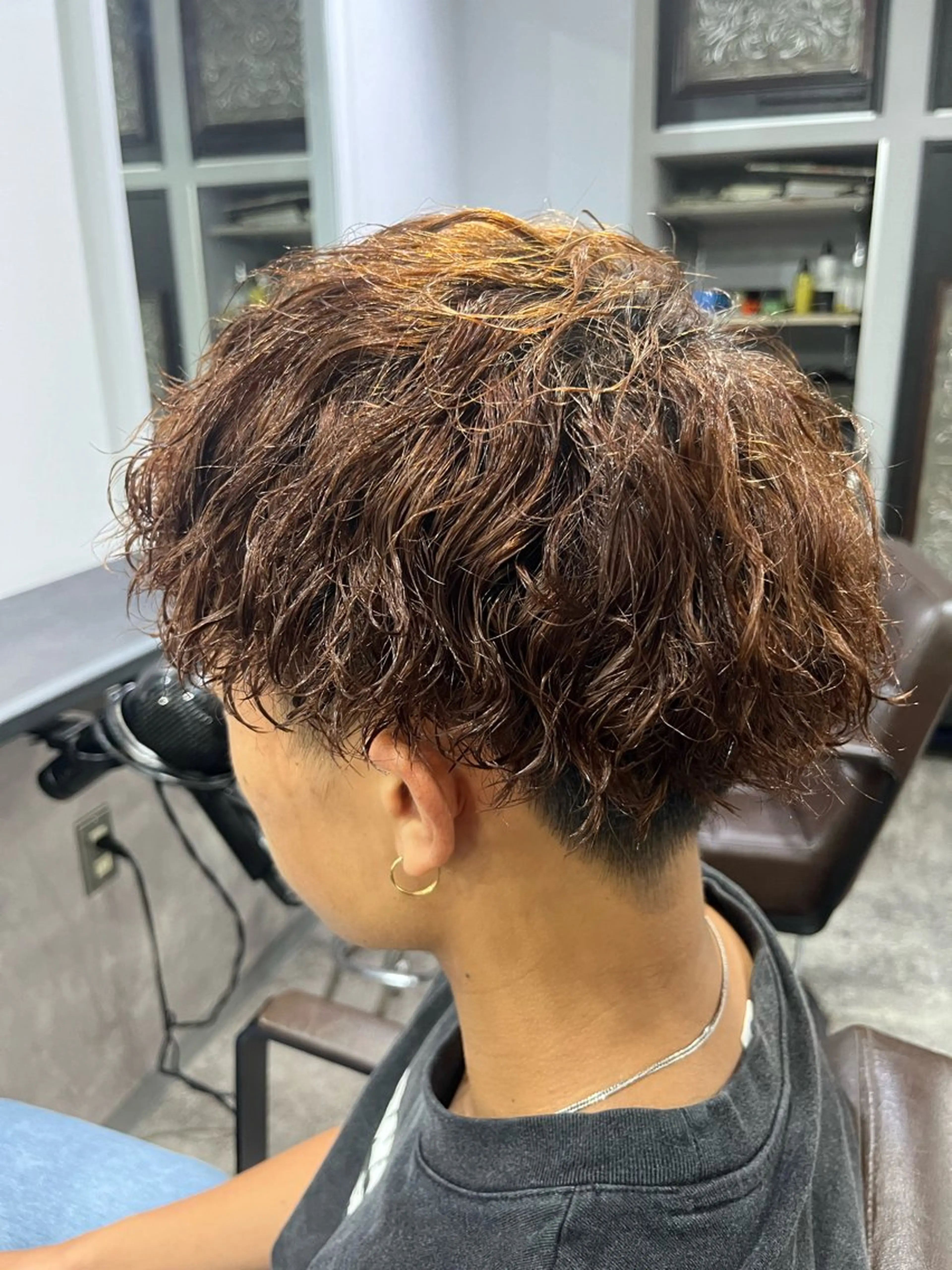 パーマ メンズ メンズパーマ 波巻きパーマ スパイラルパーマ HAIR SALON M 大宮店所属・山口 詩織のヘアスタイル