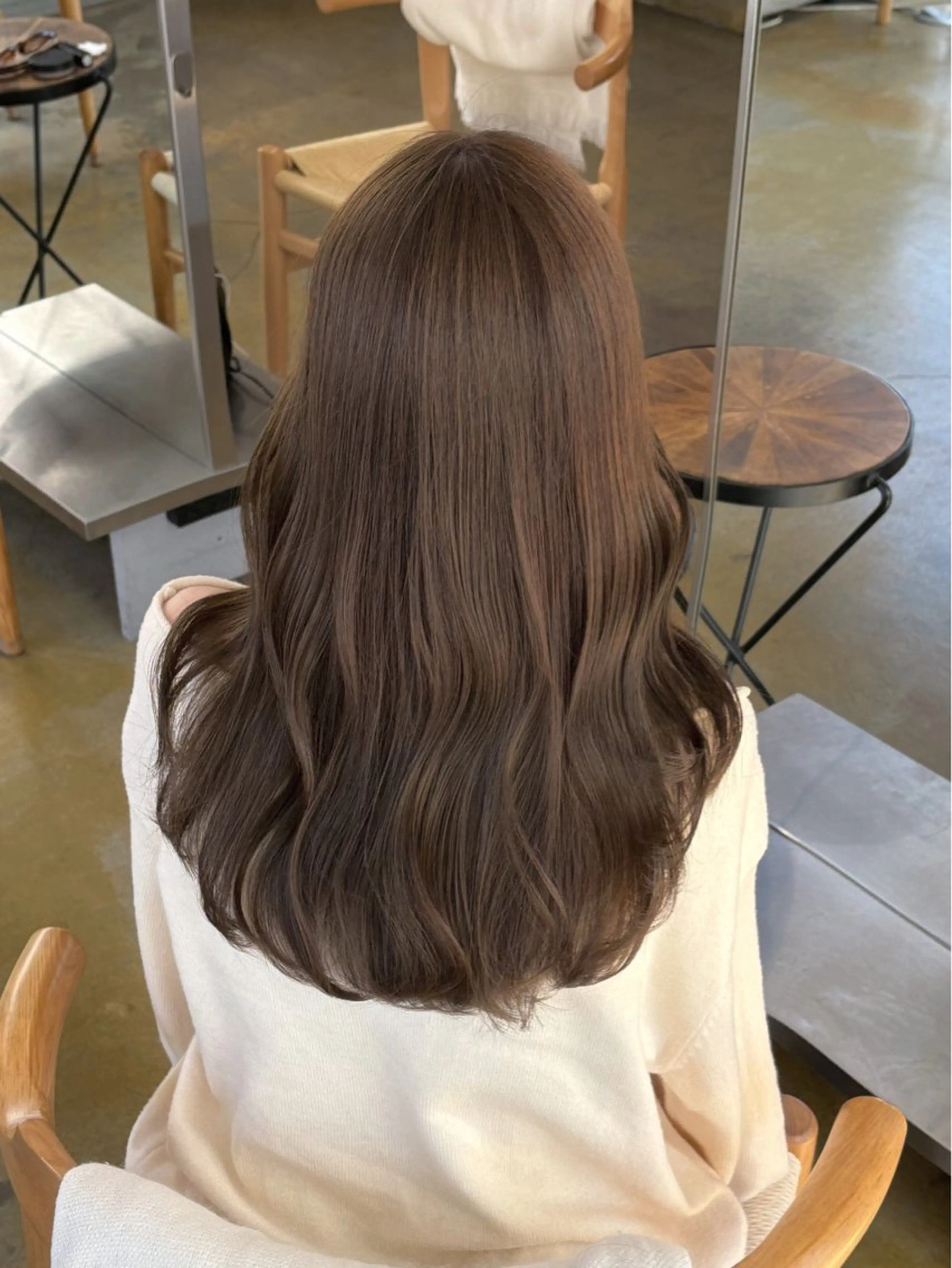 ロング mihiro 美優のヘアスタイル