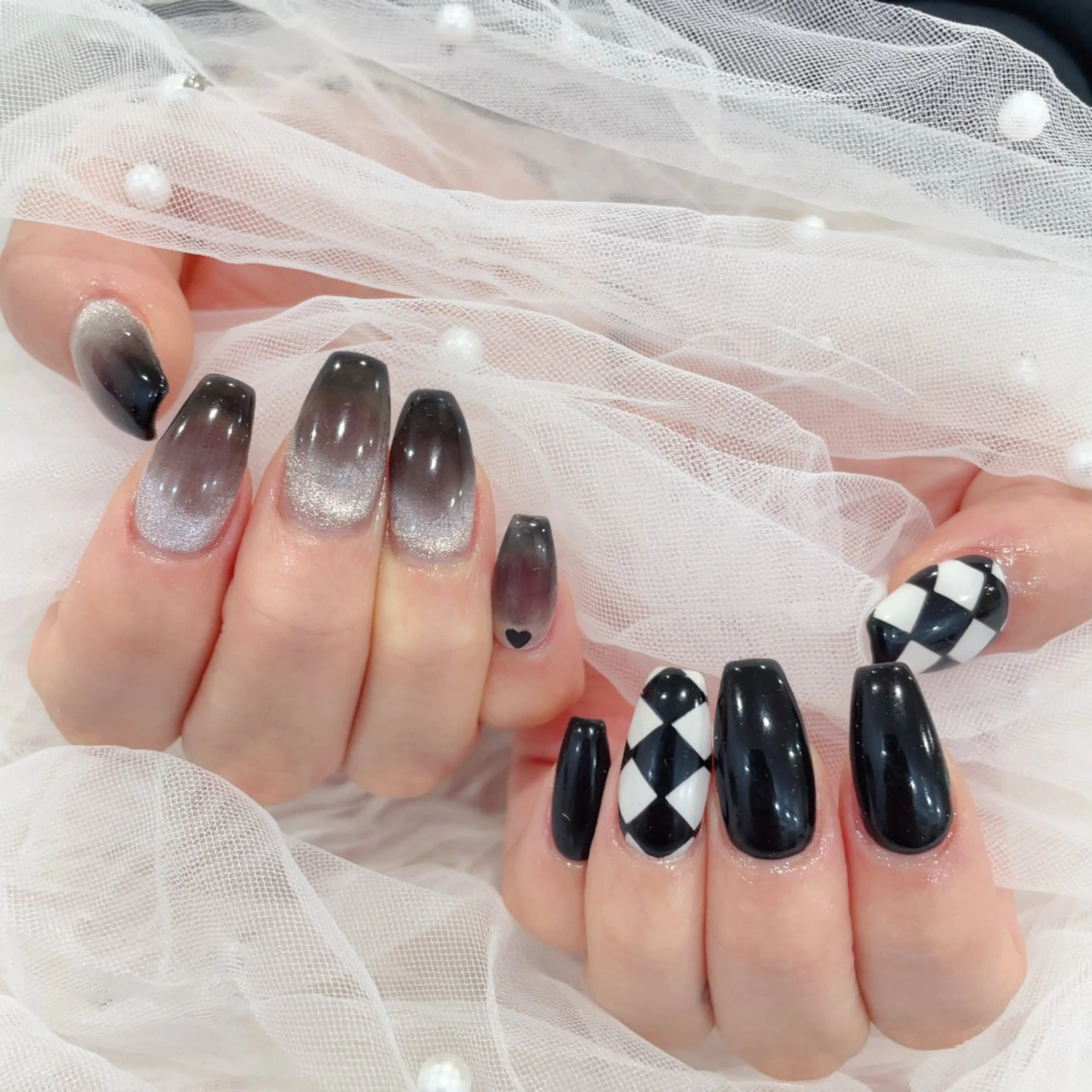 ミディアム ハンドネイル cho nailのネイルデザイン