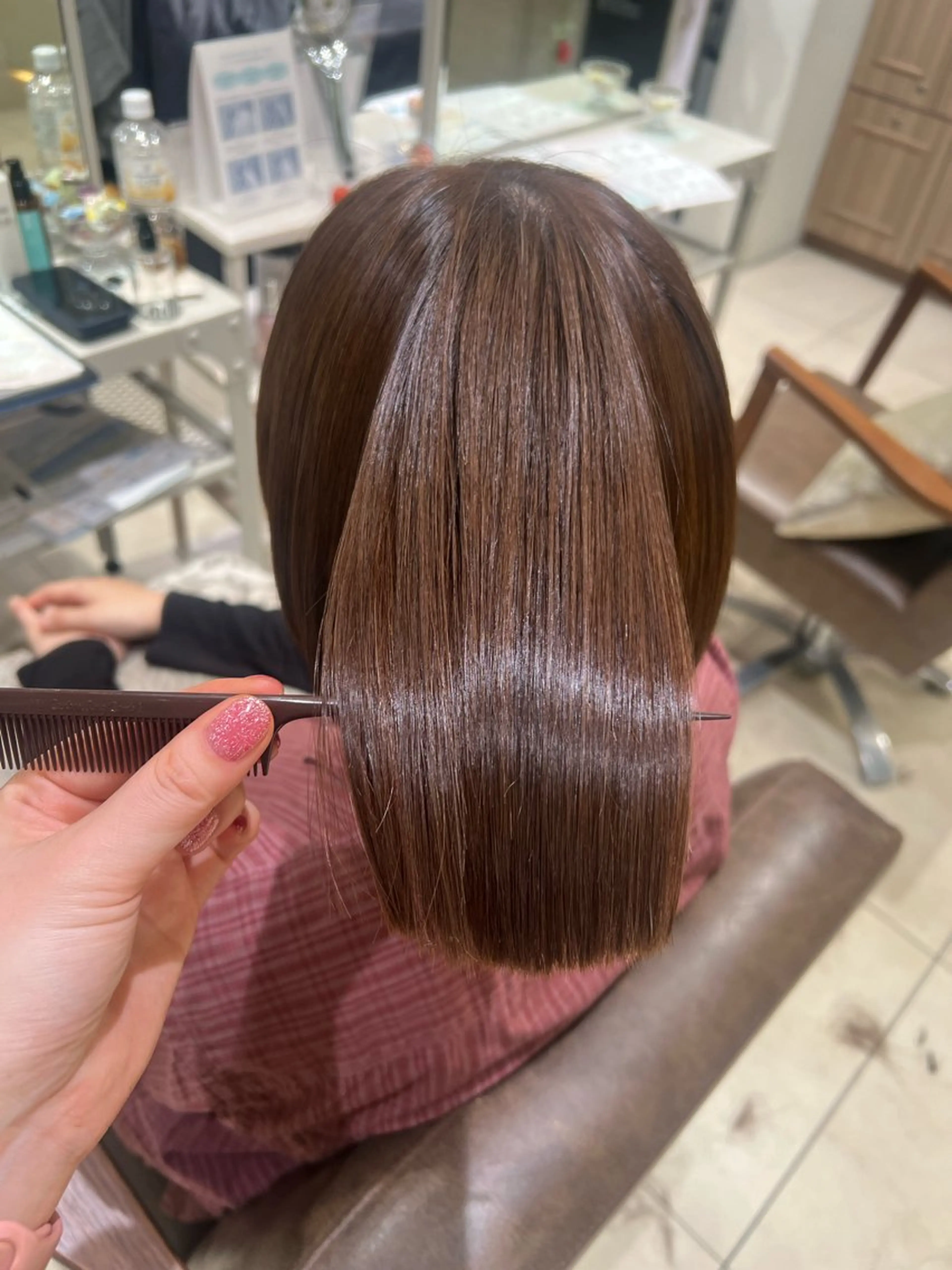 カラー トリートメント うる艶ヘア/似合わせ スタイル🫧池田優紀のヘアスタイル