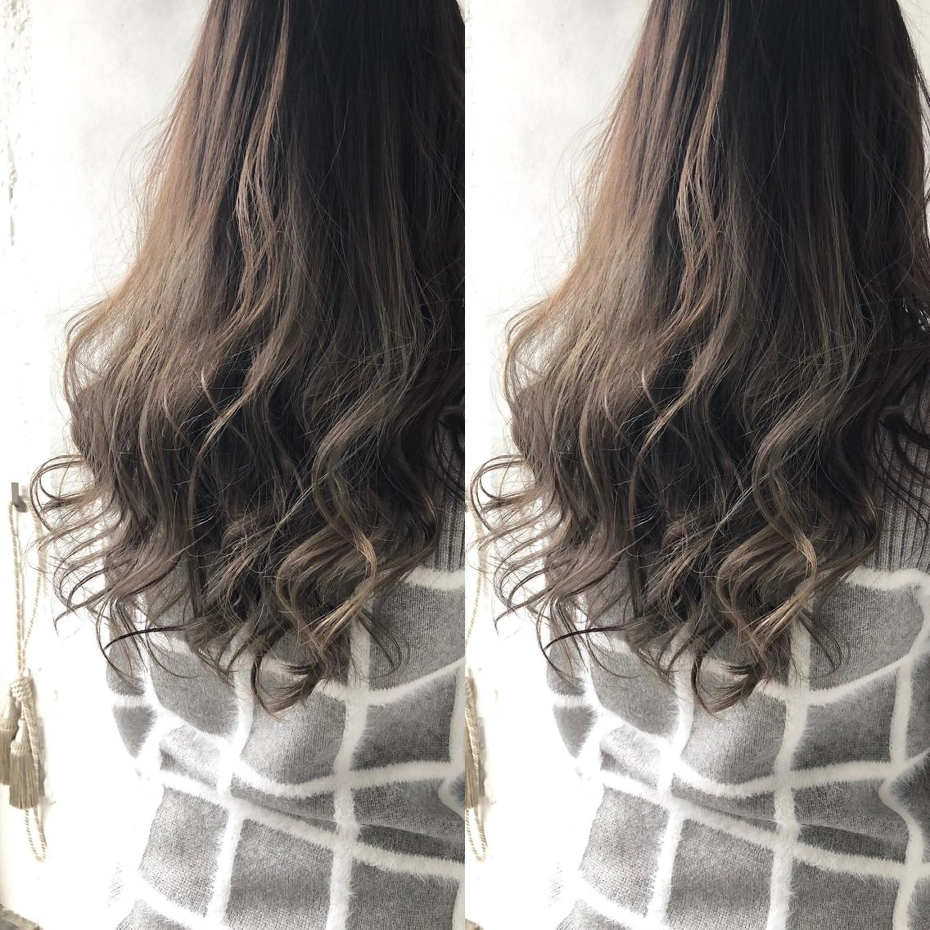 ロング ハイライト 小澤大輔 YOLO hairのヘアスタイル