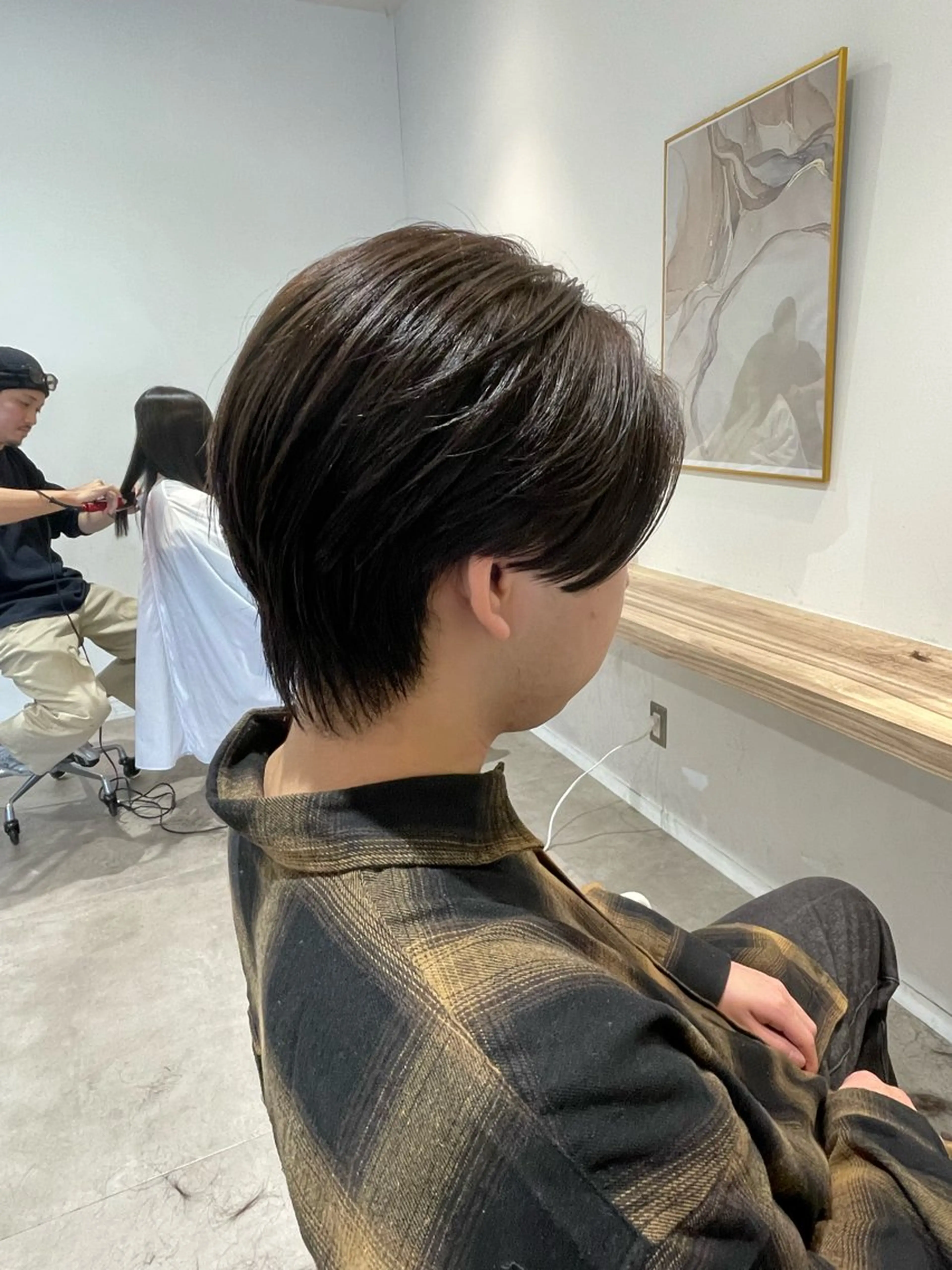 ミディアム カット 樋口 令惟のヘアスタイル