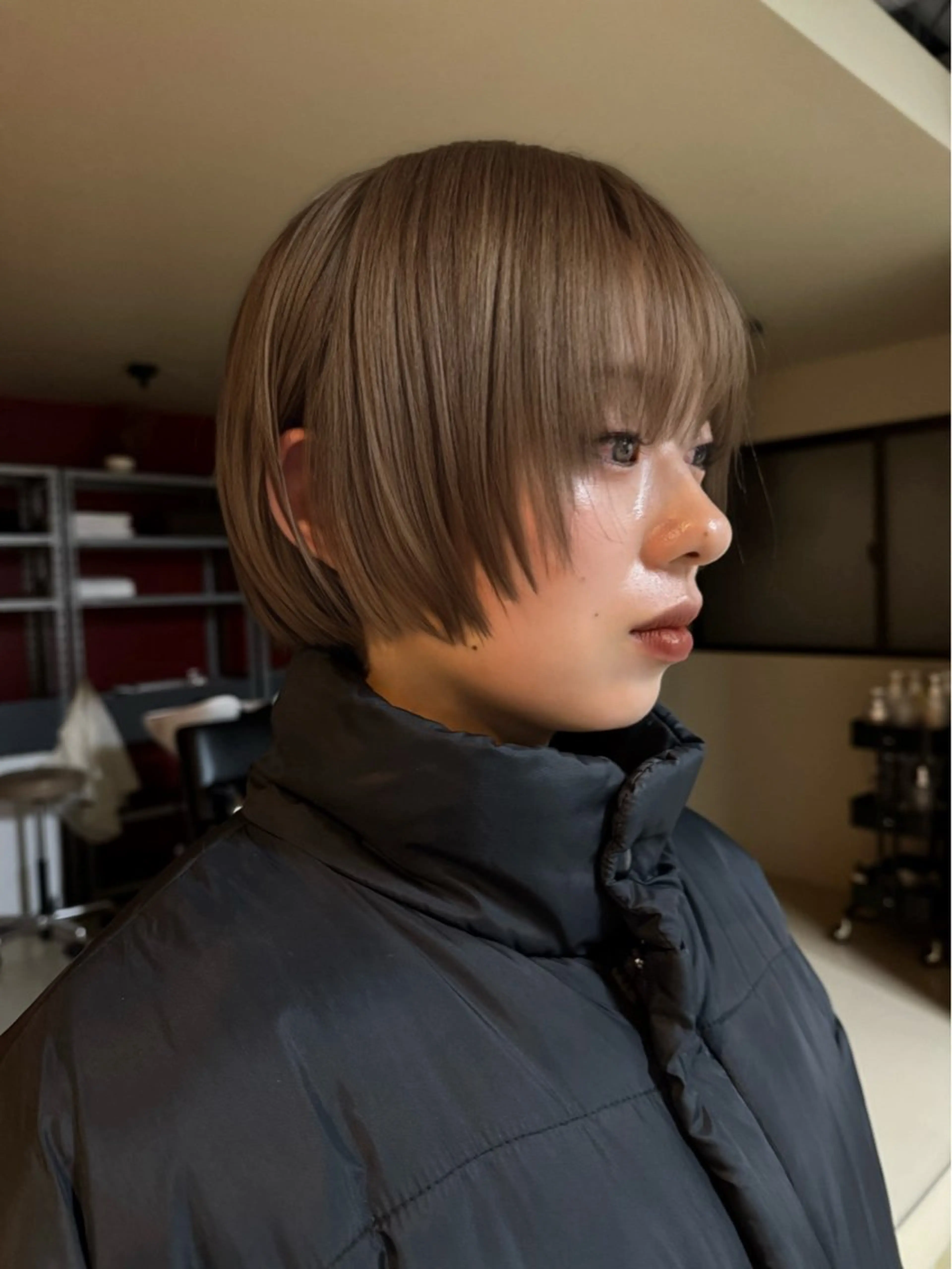 ミディアム カラー ブラウンカラー ヘアカラー bernard  BERNARD所属・浅草美容師 coconaのヘアスタイル