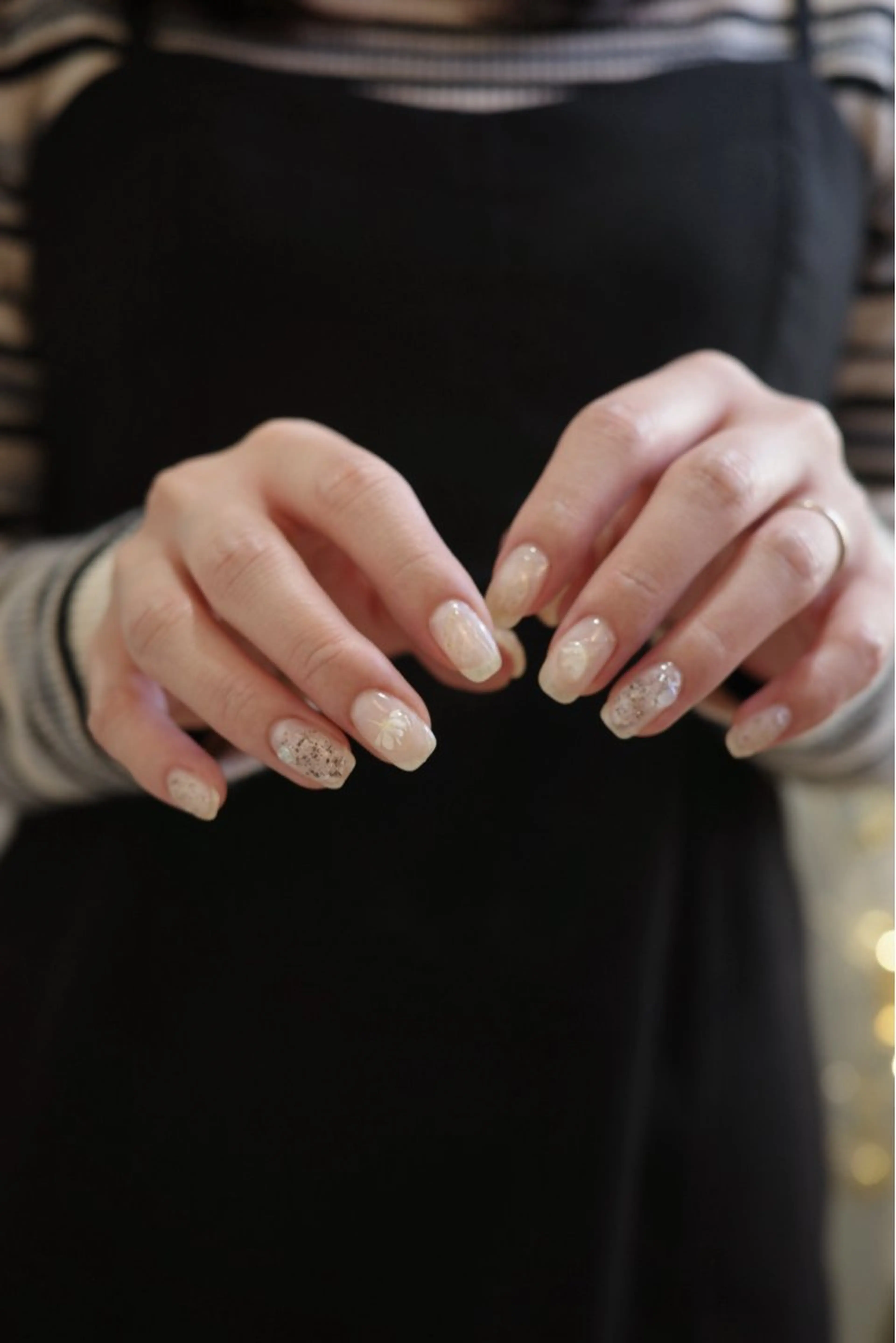 ネイル ハンドネイル pointillé .ayaのネイルデザイン