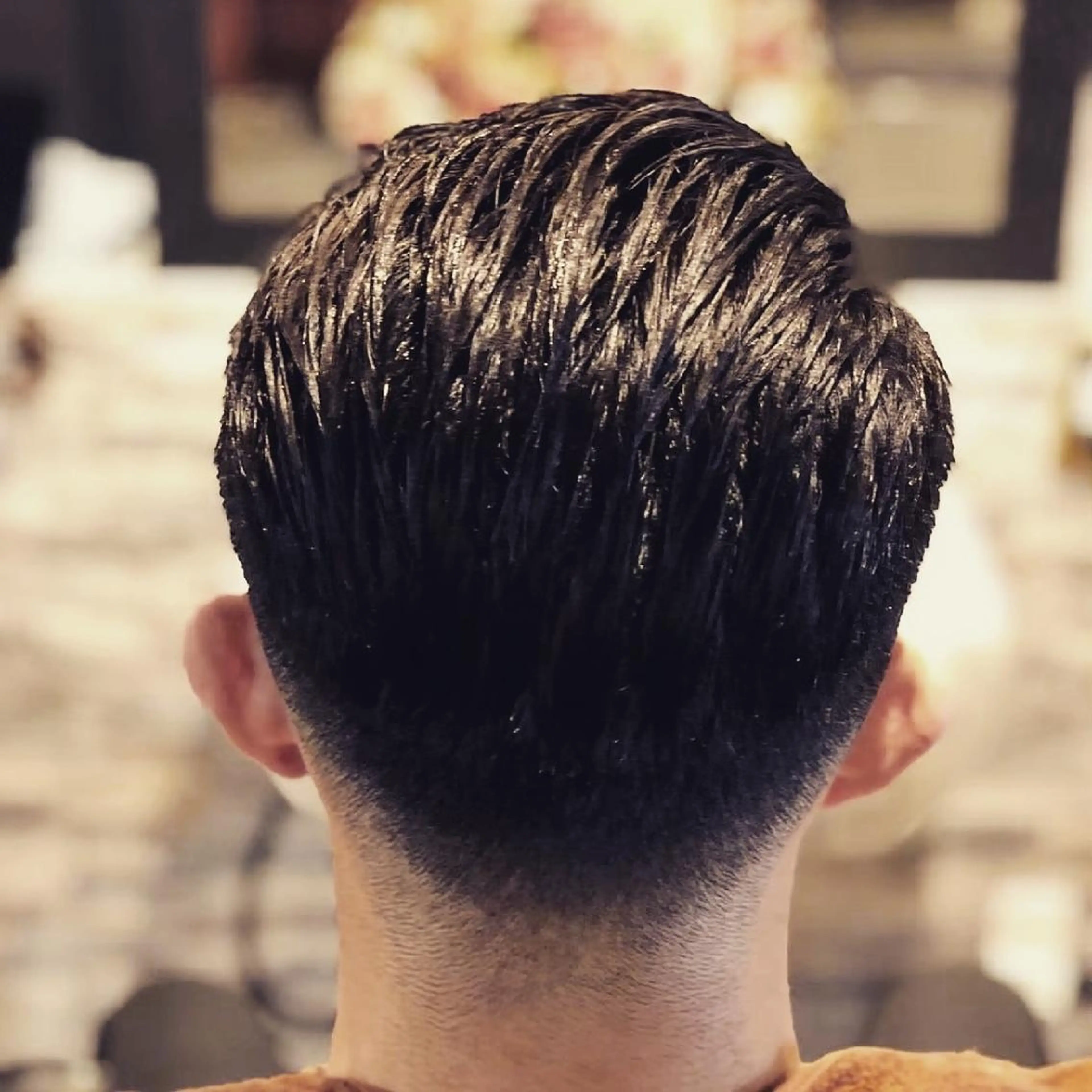 メンズ ショート フェードカット 川端 智治のヘアスタイル
