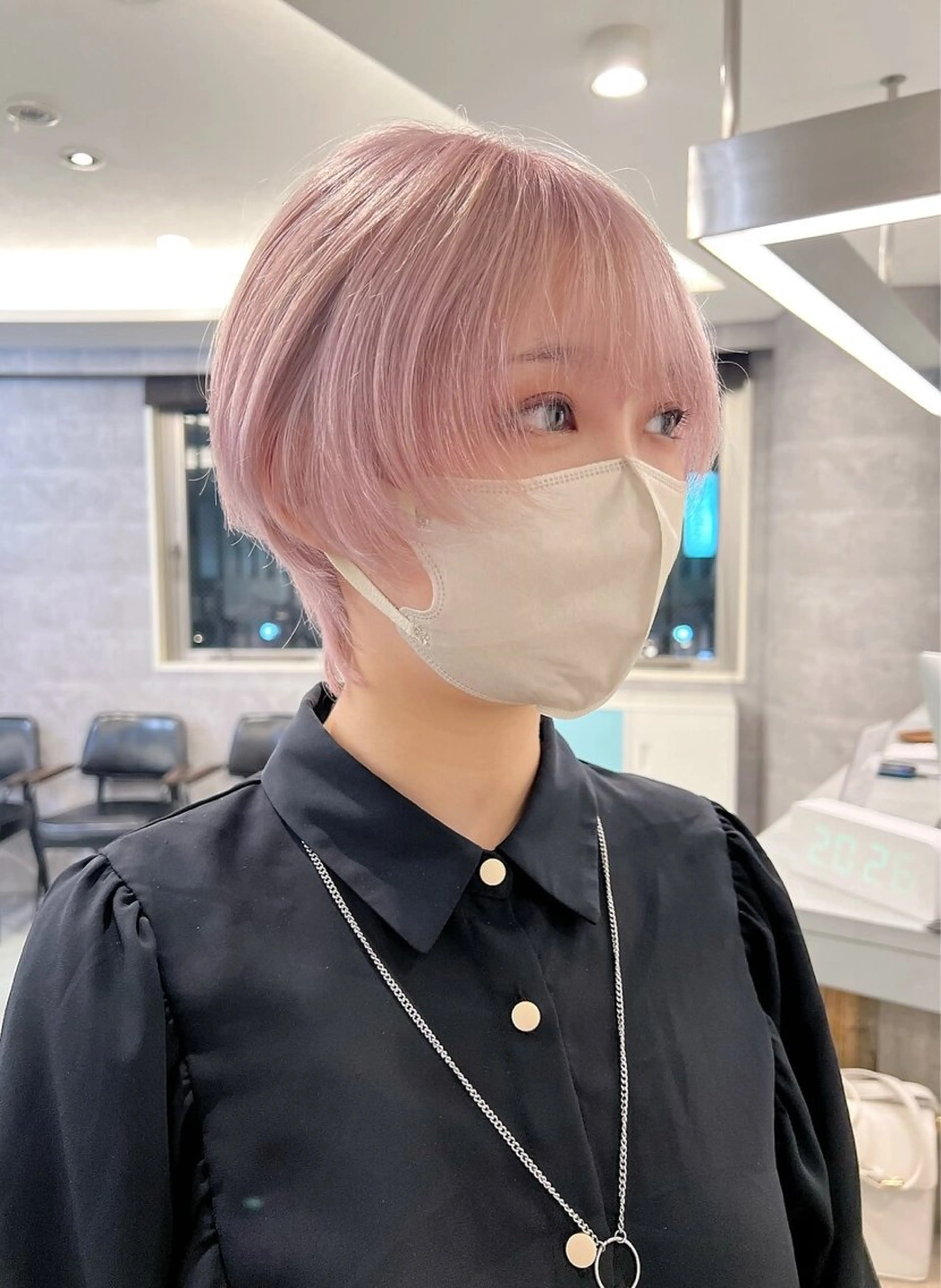 ショート 丸みショート ショートヘア ケアブリーチ🌟 ♢WATARU♢のヘアスタイル