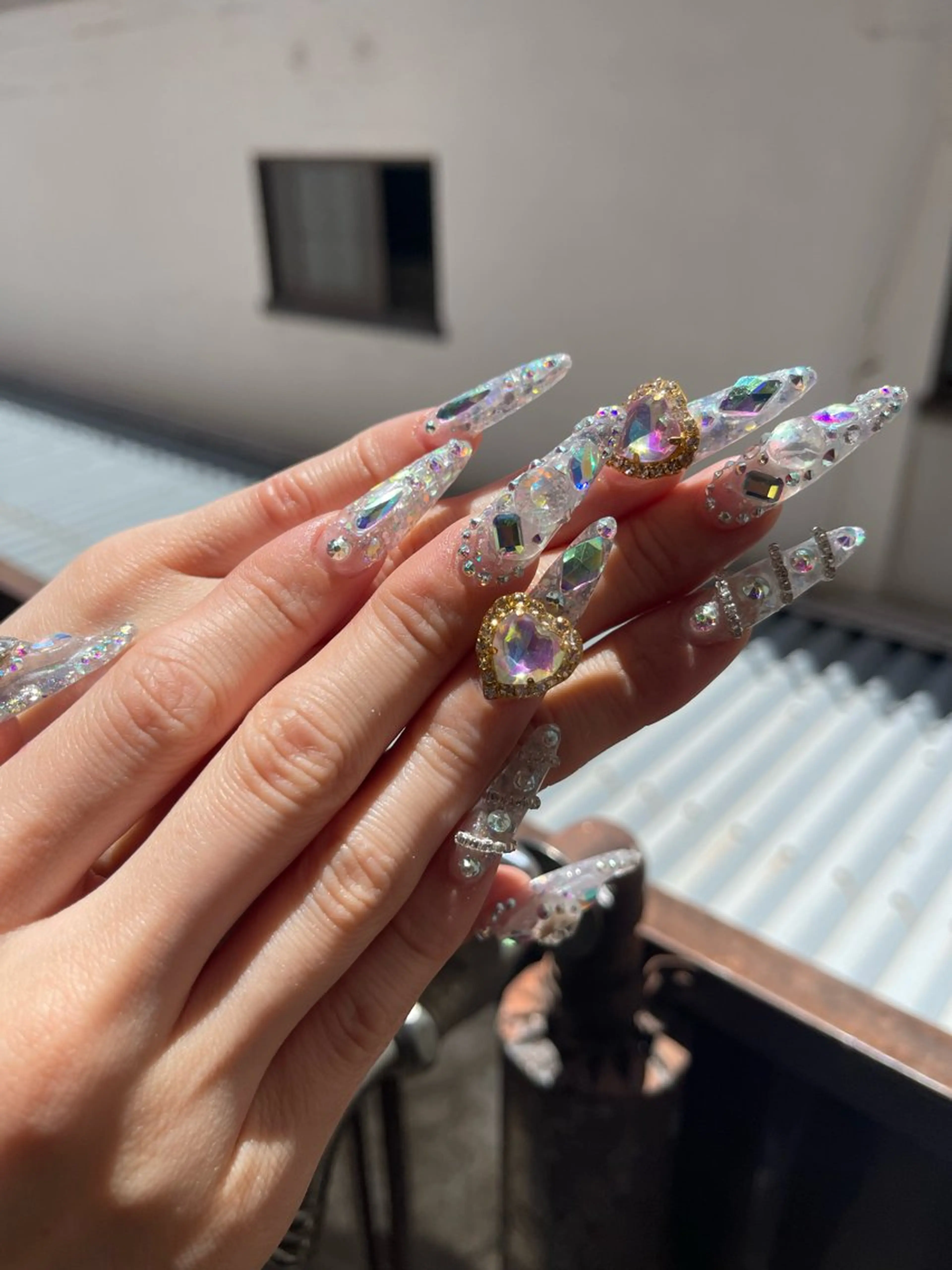 ネイル アートネイル キラキラネイル ハンドネイル Nail Salon L'arc所属・☆Mèo ☆のネイルデザイン