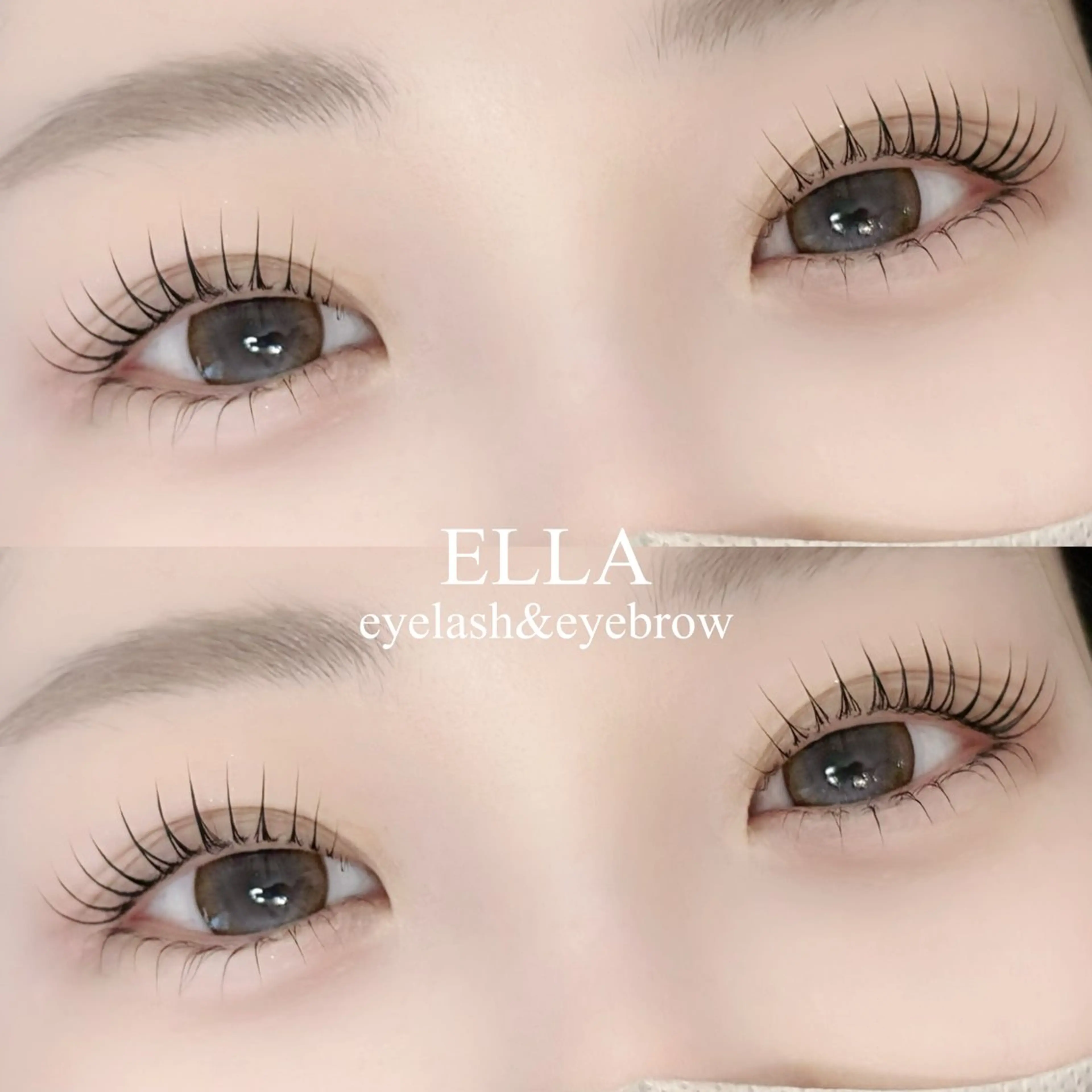 マツエク・マツパ 下まつげエクステ 一重×まつ毛パーマ マツパ ELLA 松尾のマツエク・マツパデザイン