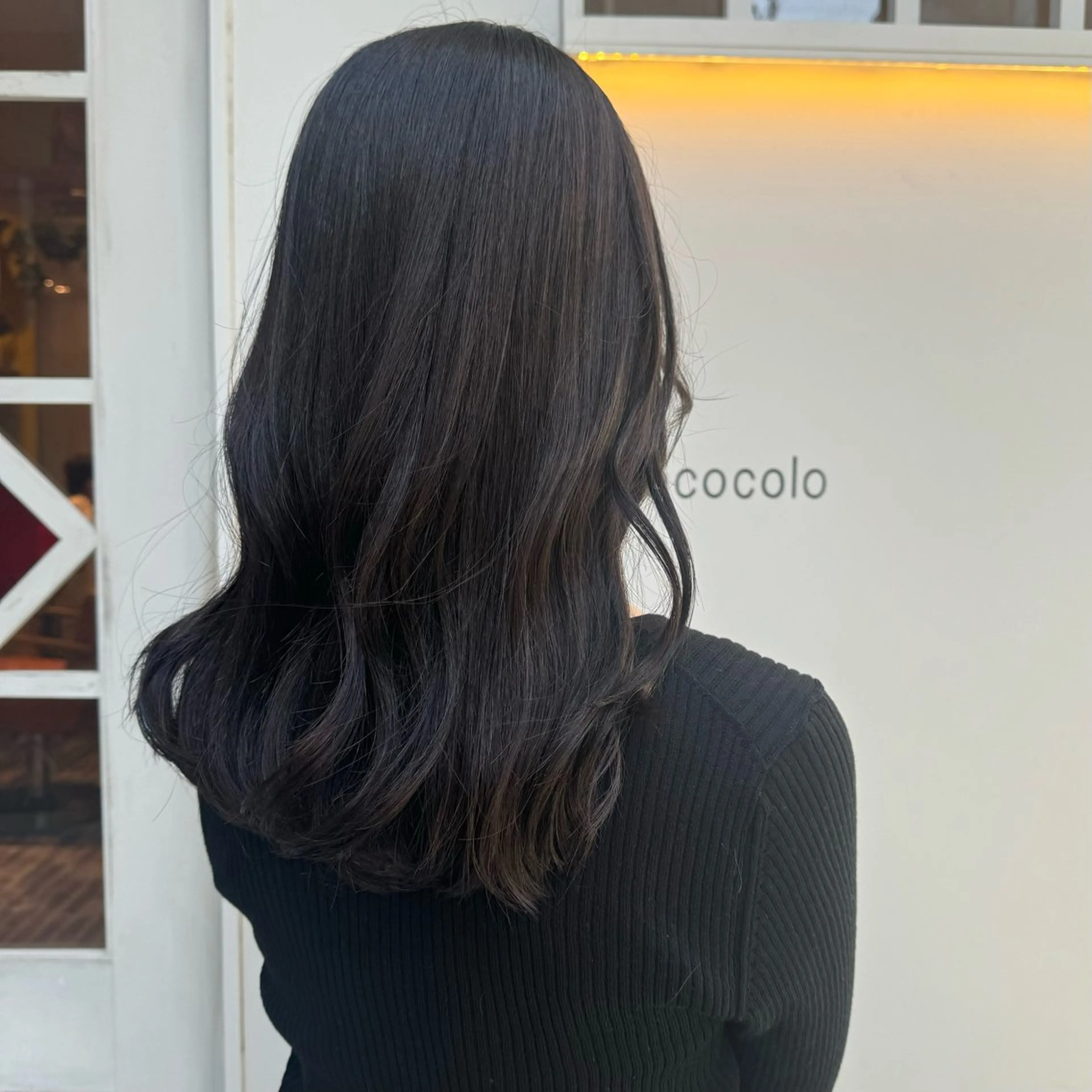 セミロング moon所属・【メンズ特化】 畑山莉央のヘアスタイル