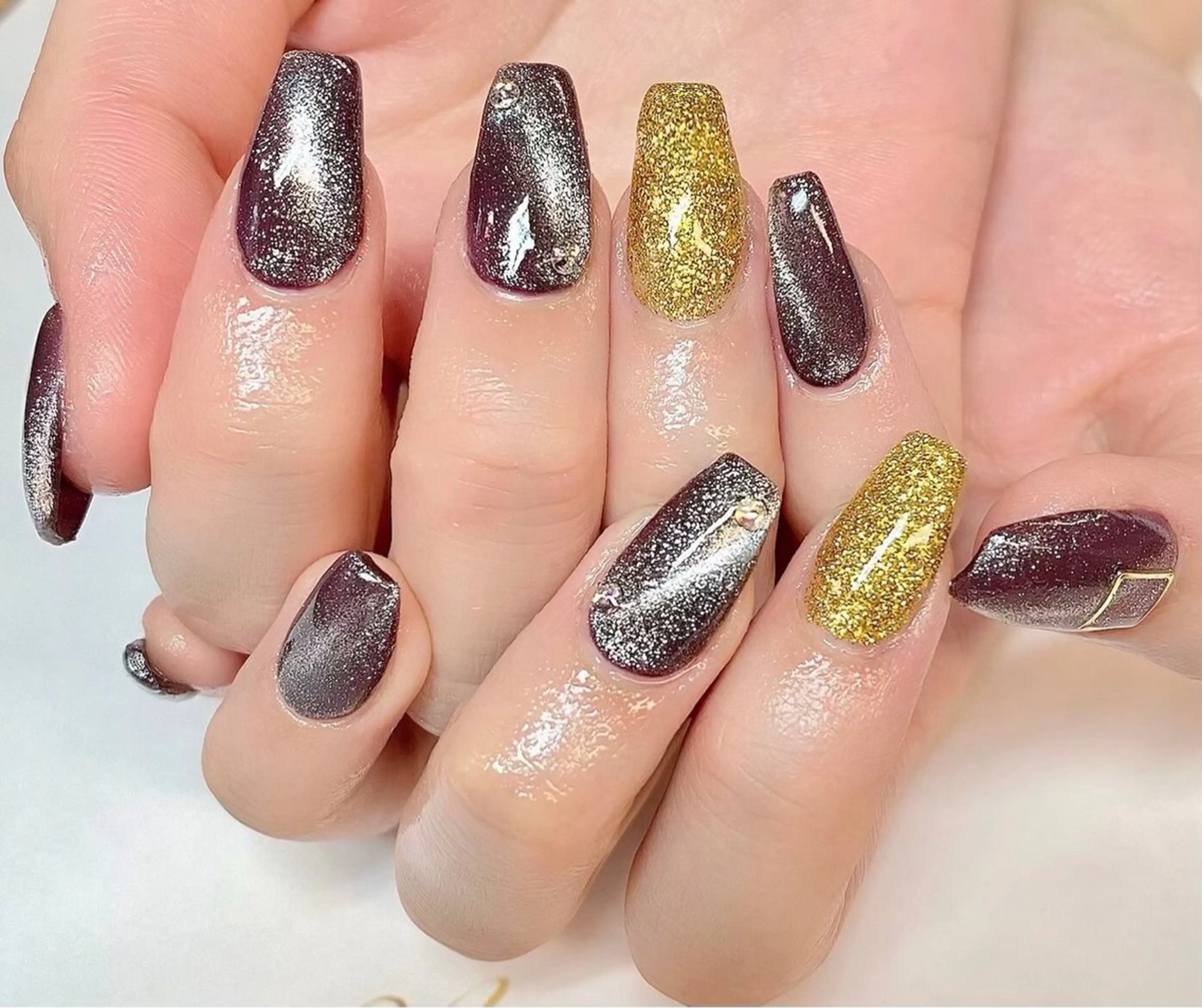 ネイル ハンドネイル フットネイル ハンドケア 🦋AYNIL🦋 ナチュラル専門店♥️のネイルデザイン