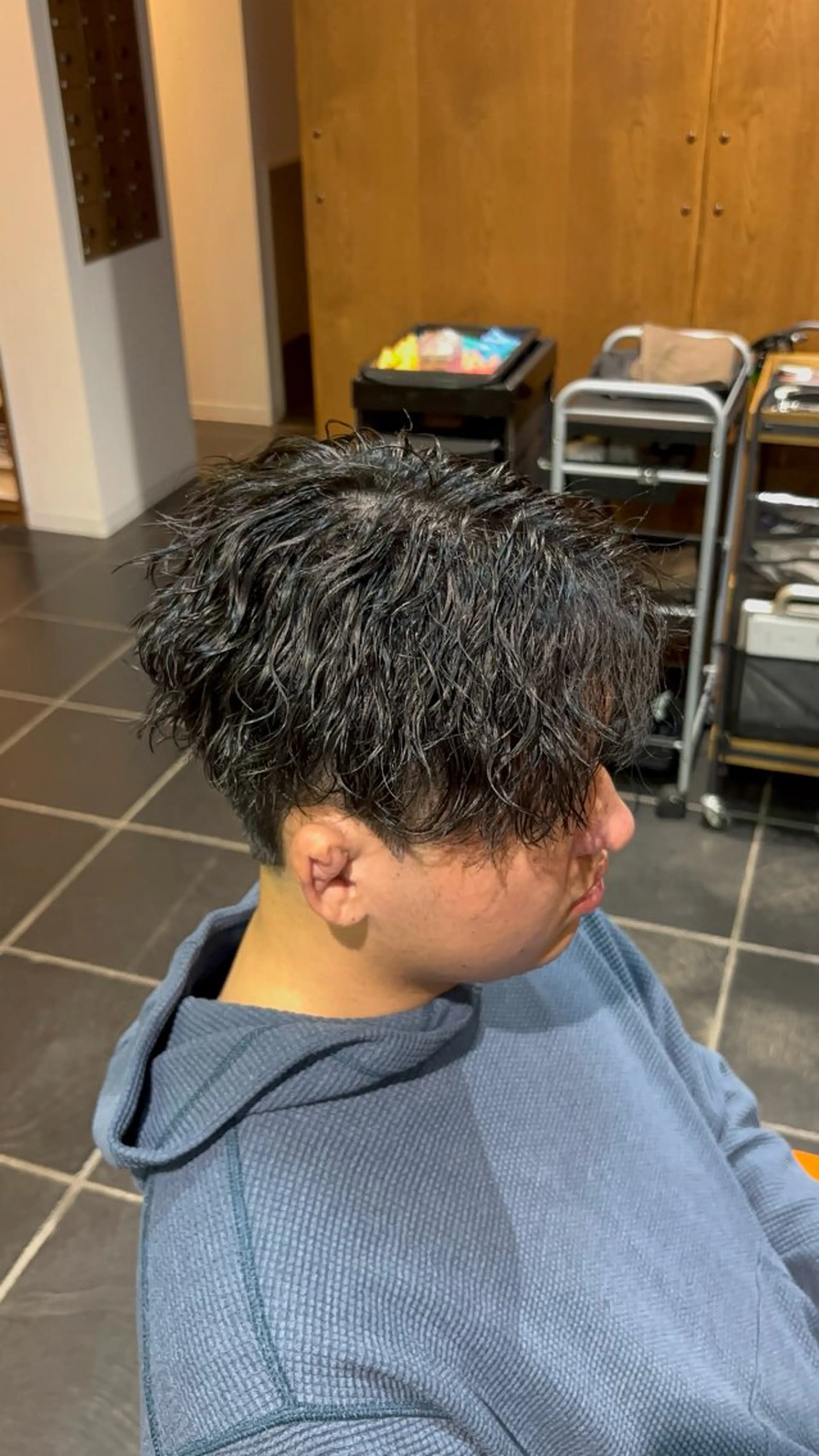 パーマ メンズ メンズパーマ ツイストスパイラルパーマ スパイラルパーマ カット パーマ ruen大分駅店 /佐藤萌音のヘアスタイル