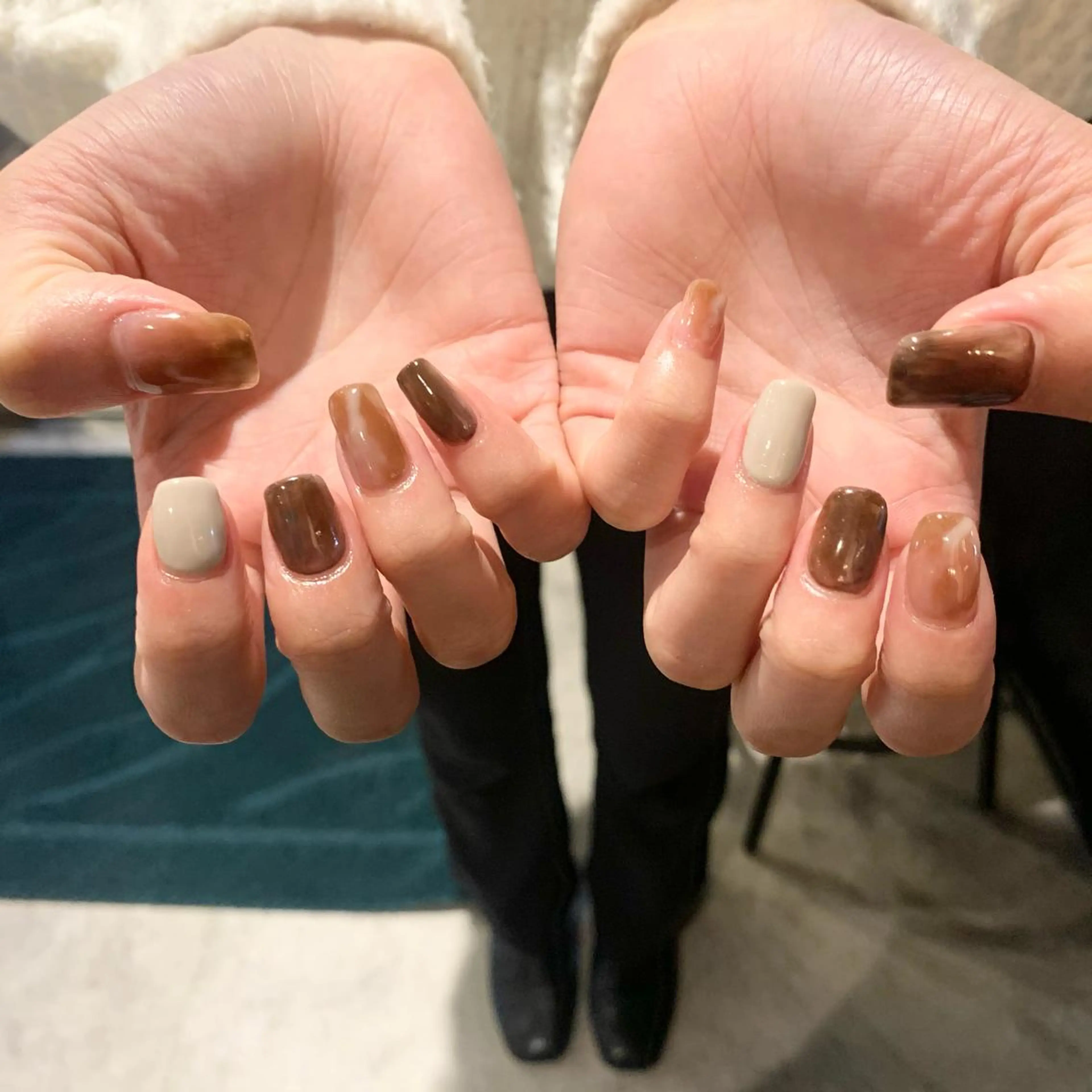 ネイル ニュアンスネイル 《ニュアンスネイル》 risaのネイルデザイン