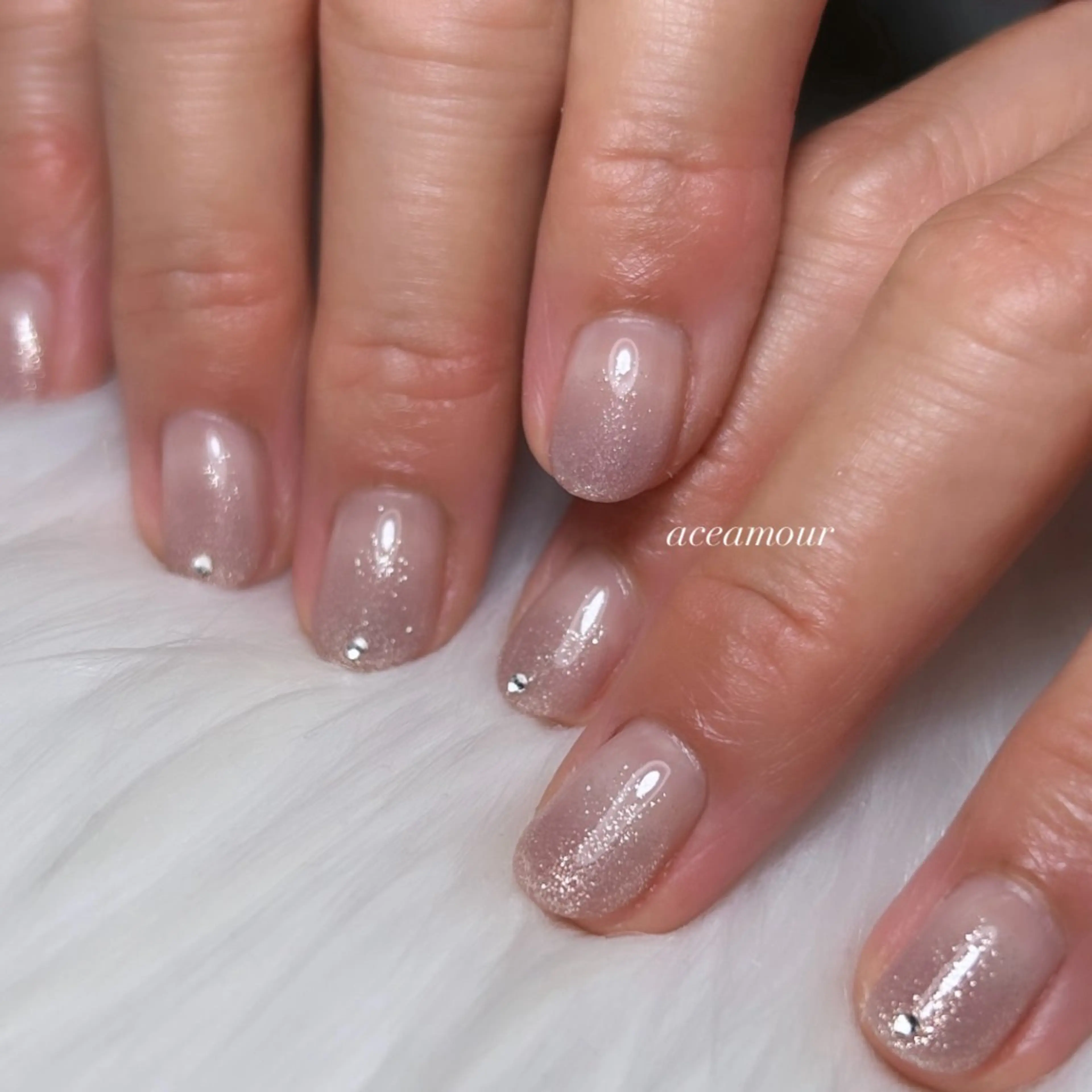 ネイル ネイル/耳つぼ /新ホワイトニングのネイルデザイン