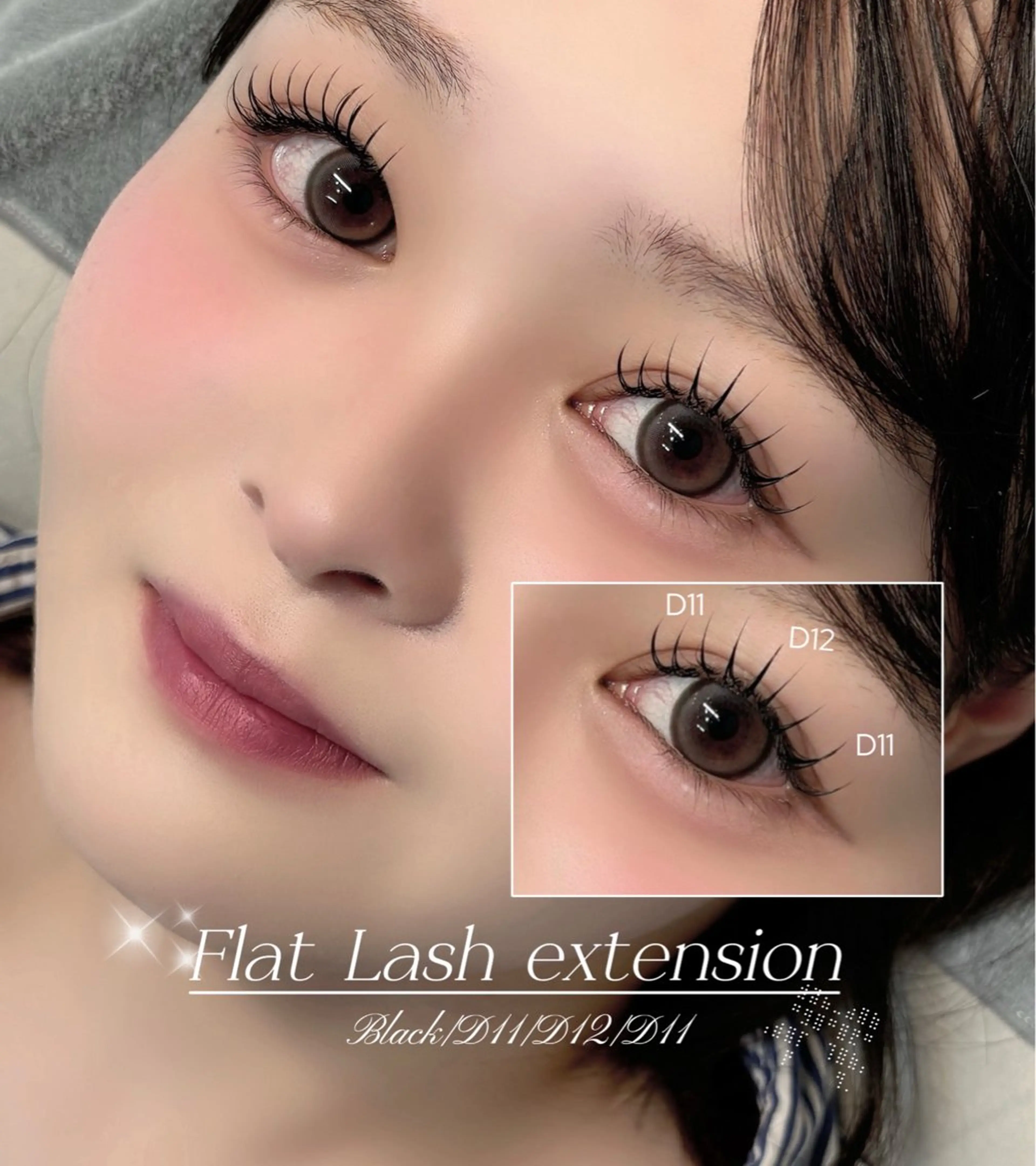 【7/24限定♡】フラットラッシュ100本‎⋆✴︎˚｡⋆＋700円でプレカシ変更可能♥の写真