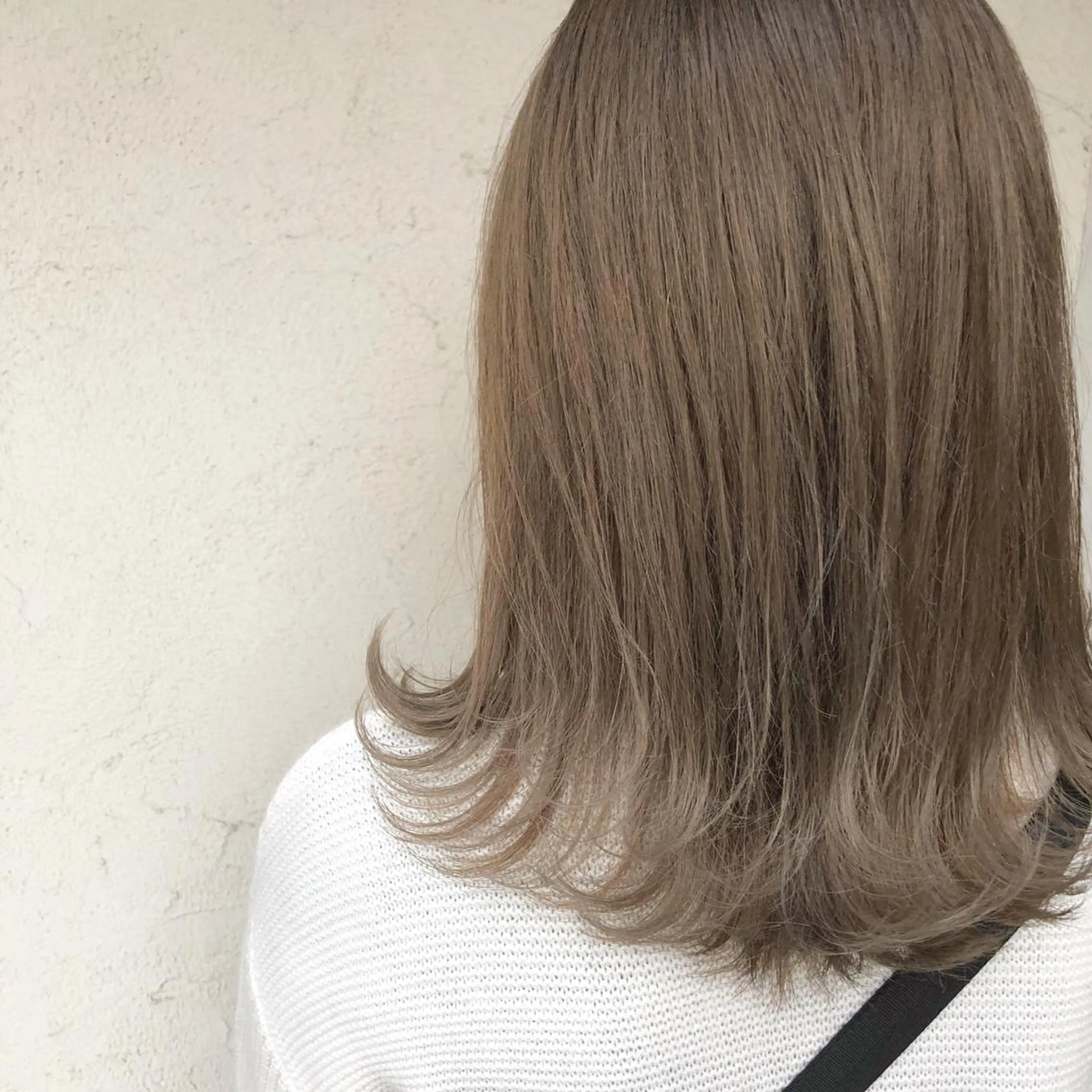 ミディアム カラー アディクシーカラー 艶髪育成サロン 京橋　shinのヘアスタイル