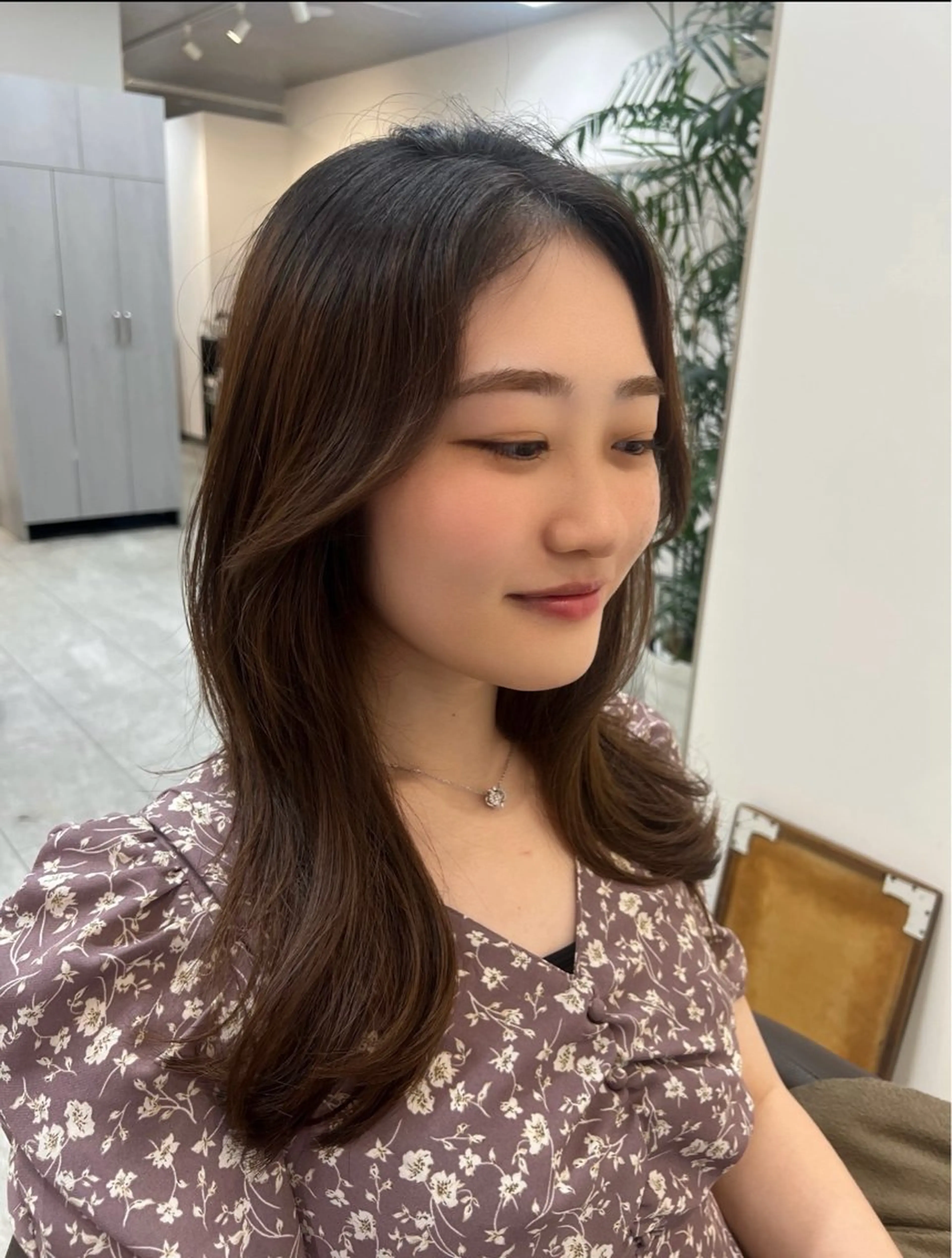 ロング CBON    HairSalon neaf六本木店所属・カラー/髪質改善/ 縮毛矯正/関口舞のヘアスタイル