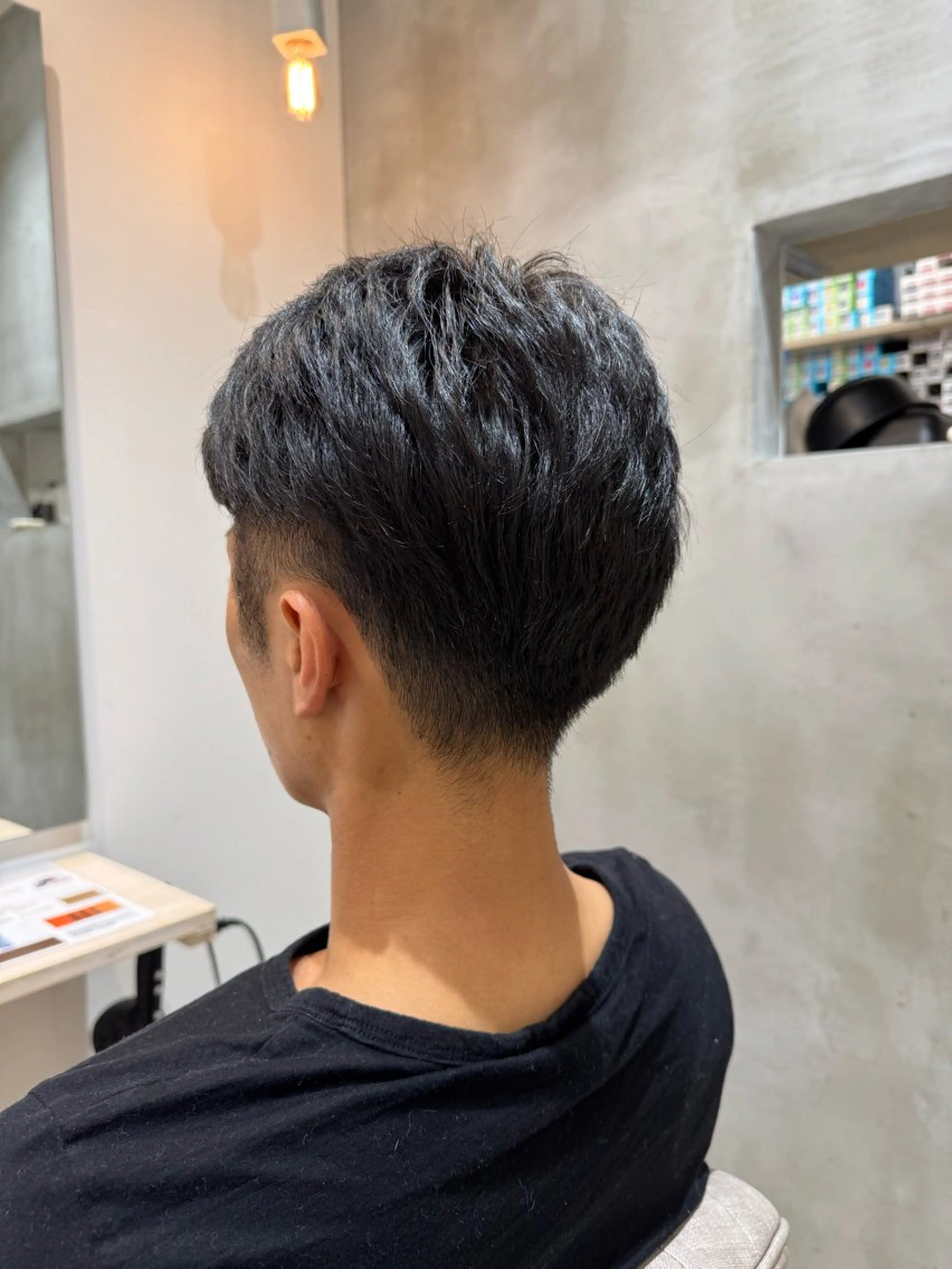 メンズ メンズバレイヤージュ メンズブリーチ メンズハイライト メンズハイトーン メンズパーマ hono/ブリーチ /Lote.一宮のヘアスタイル