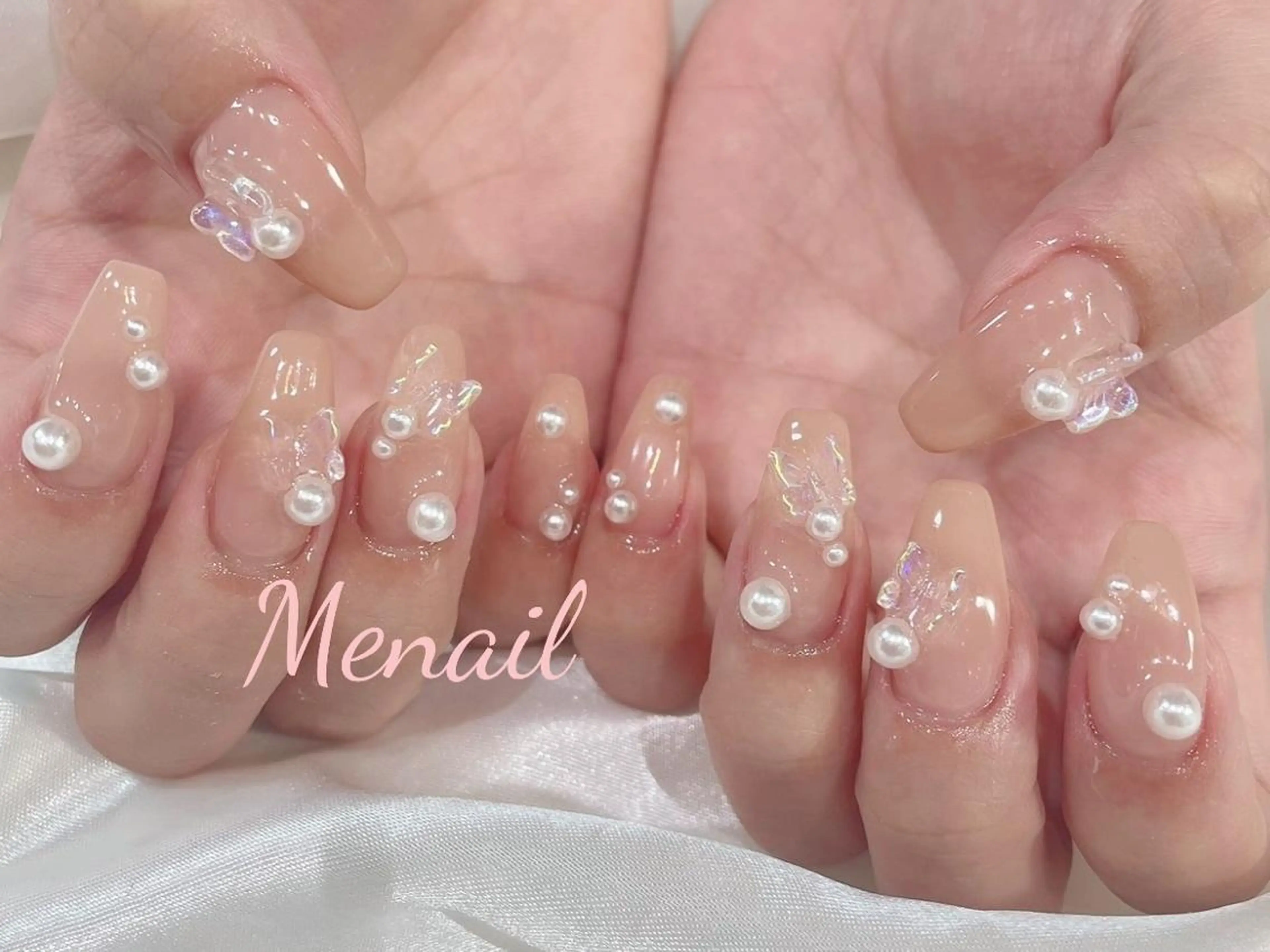 ネイル 🤍POP可愛い🧸 Menailのネイルデザイン