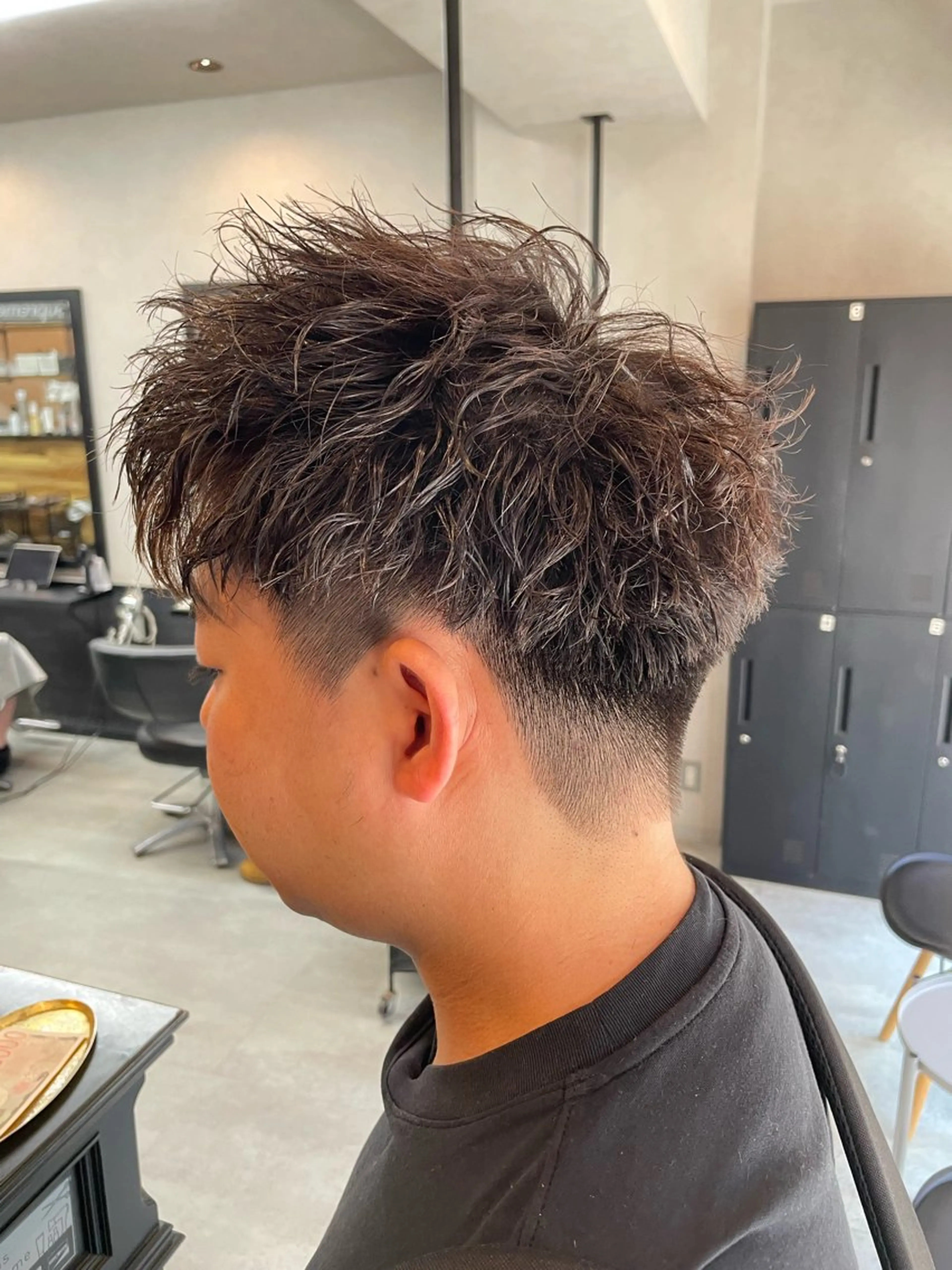 ショート パーマ 石井 圭祐のヘアスタイル