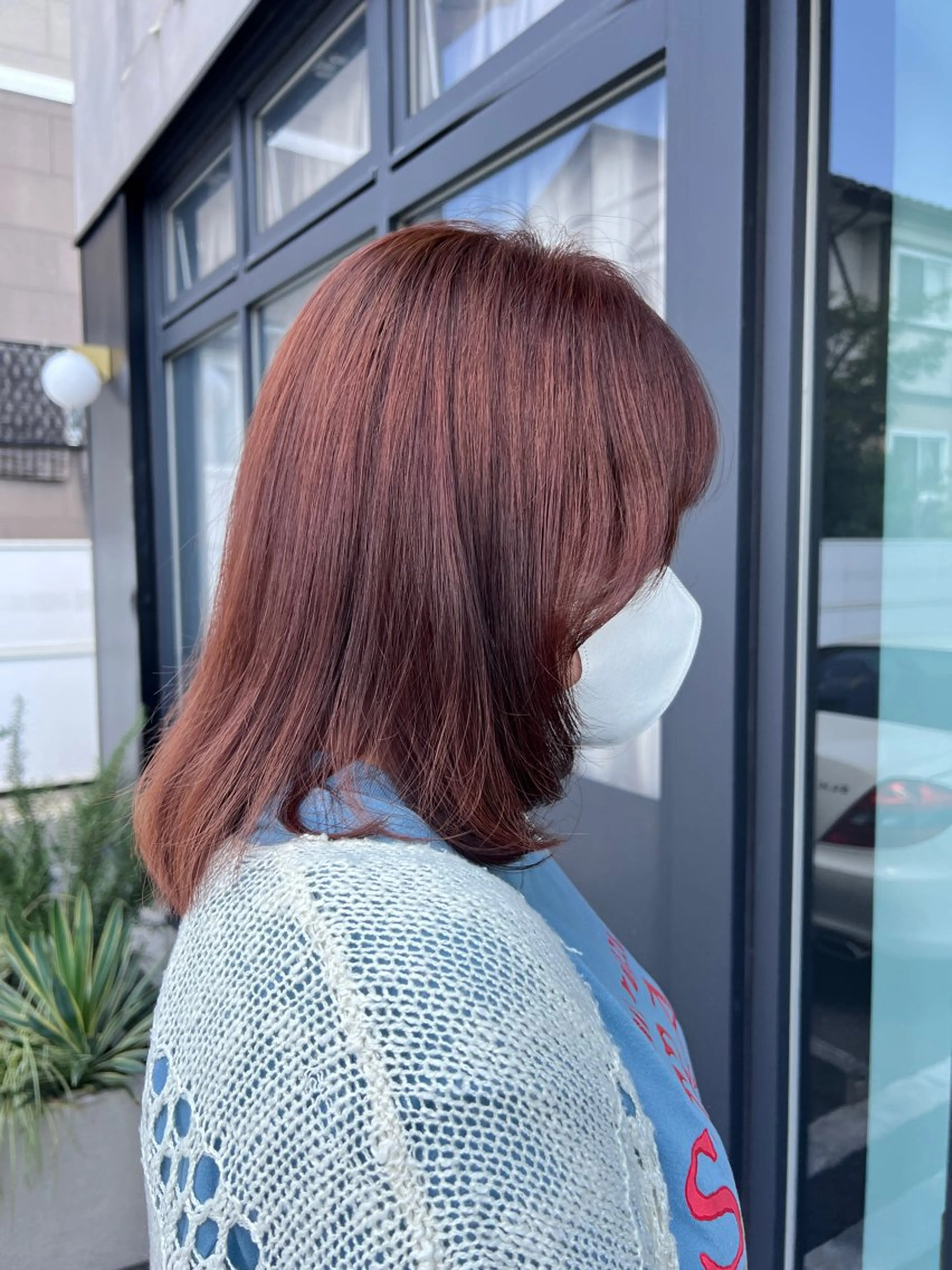 ミディアム 志田 ほんのヘアスタイル